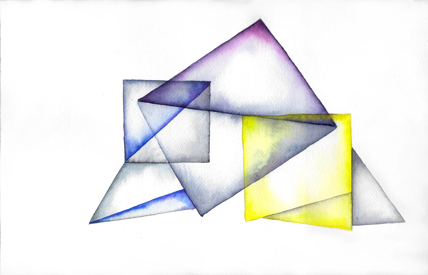 Angler 3 2013 watercolor on 100% rag paper 12x16 inches / 30x41 cm