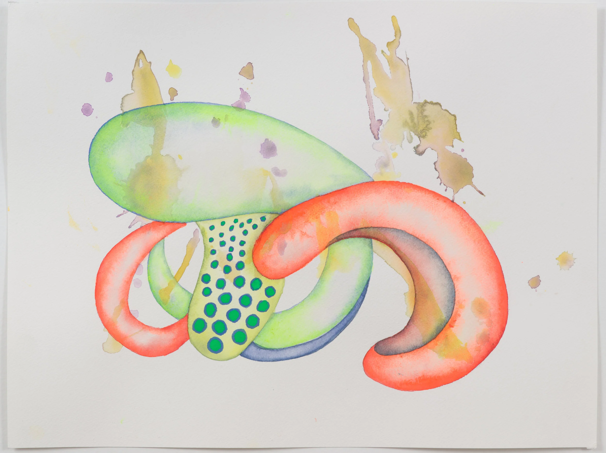 Nisus 2019 watercolor on paper 12x16 inches / 30x41 cm