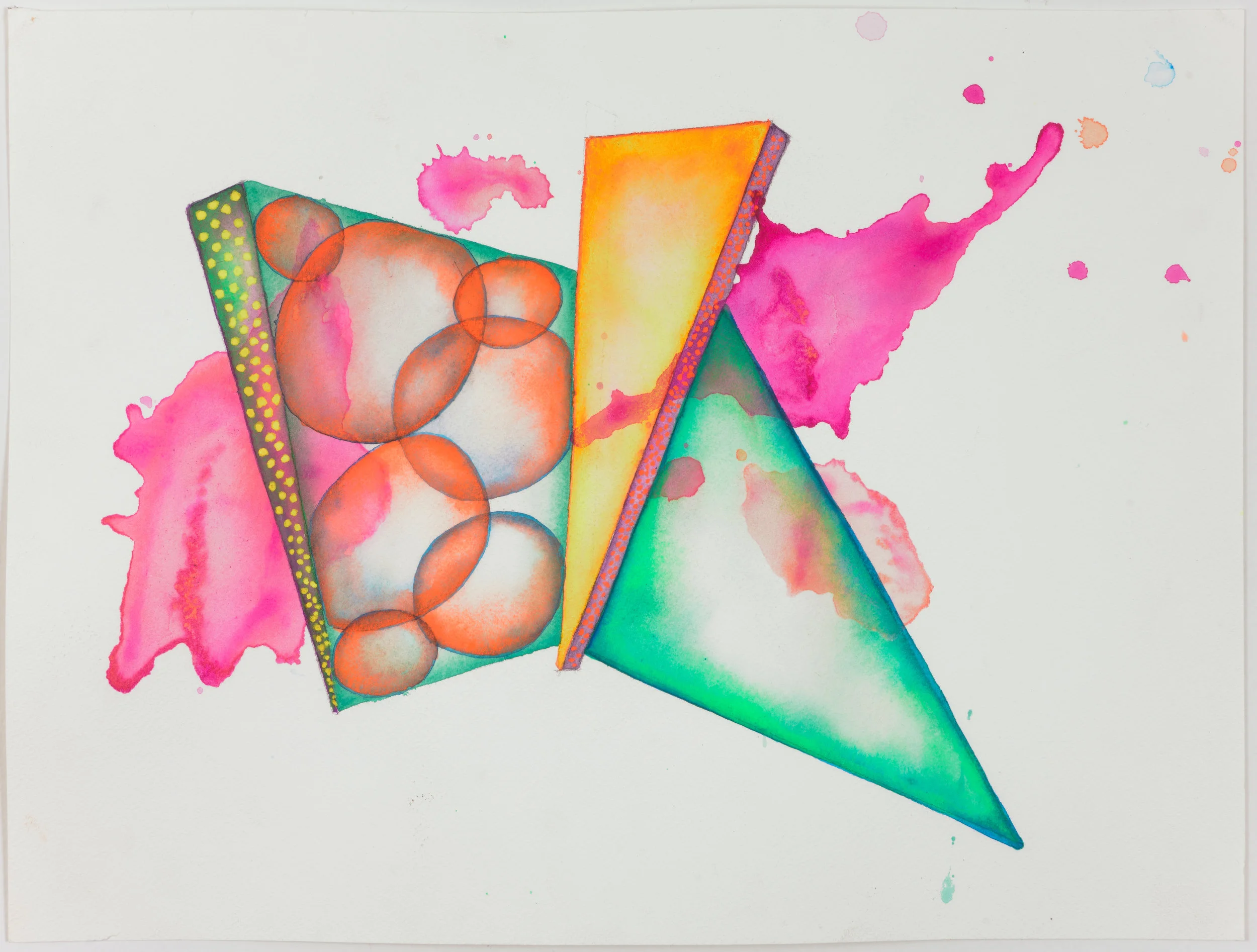 Otherwise 2019 watercolor on paper 12x16 inches / 30x41 cm