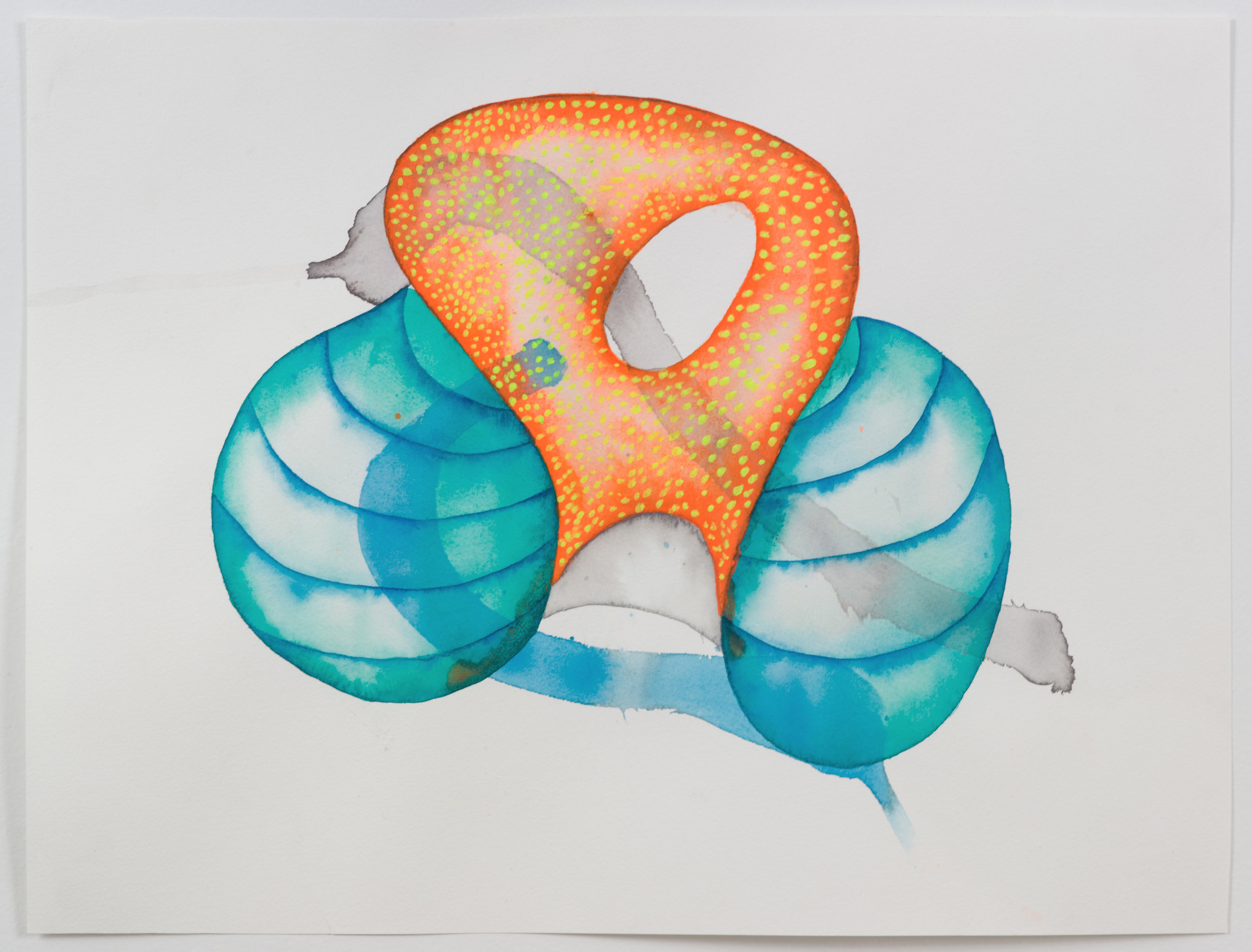 Starlight 2019 watercolor on paper 12x16 inches / 30x41 cm