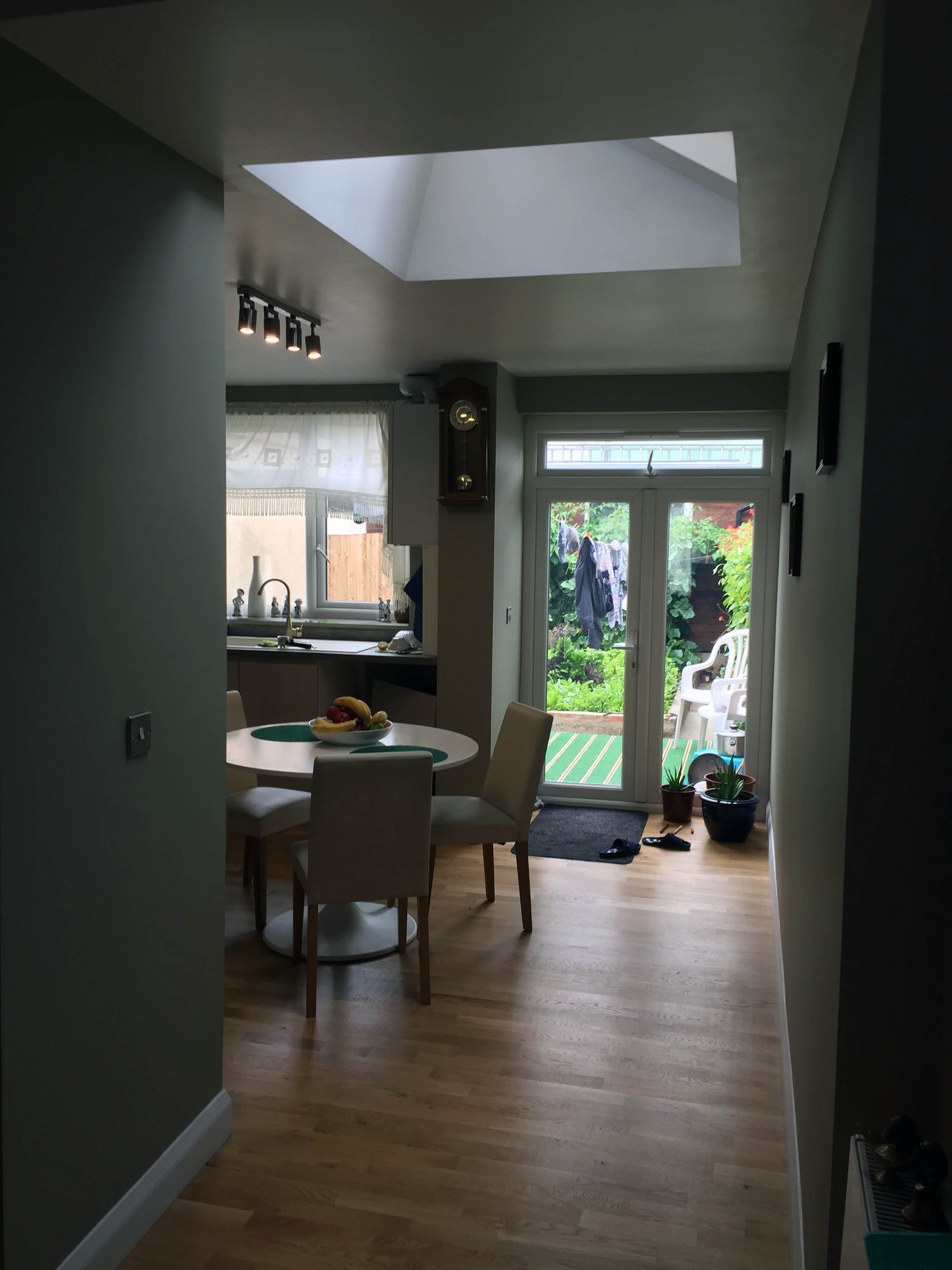 Dilapidated terraced victorian property. Extended and developed to include additional loft space in the second floor with ensuite and extended kitchen in the ground floor. Other works included total refurbishment of the property. (2017)