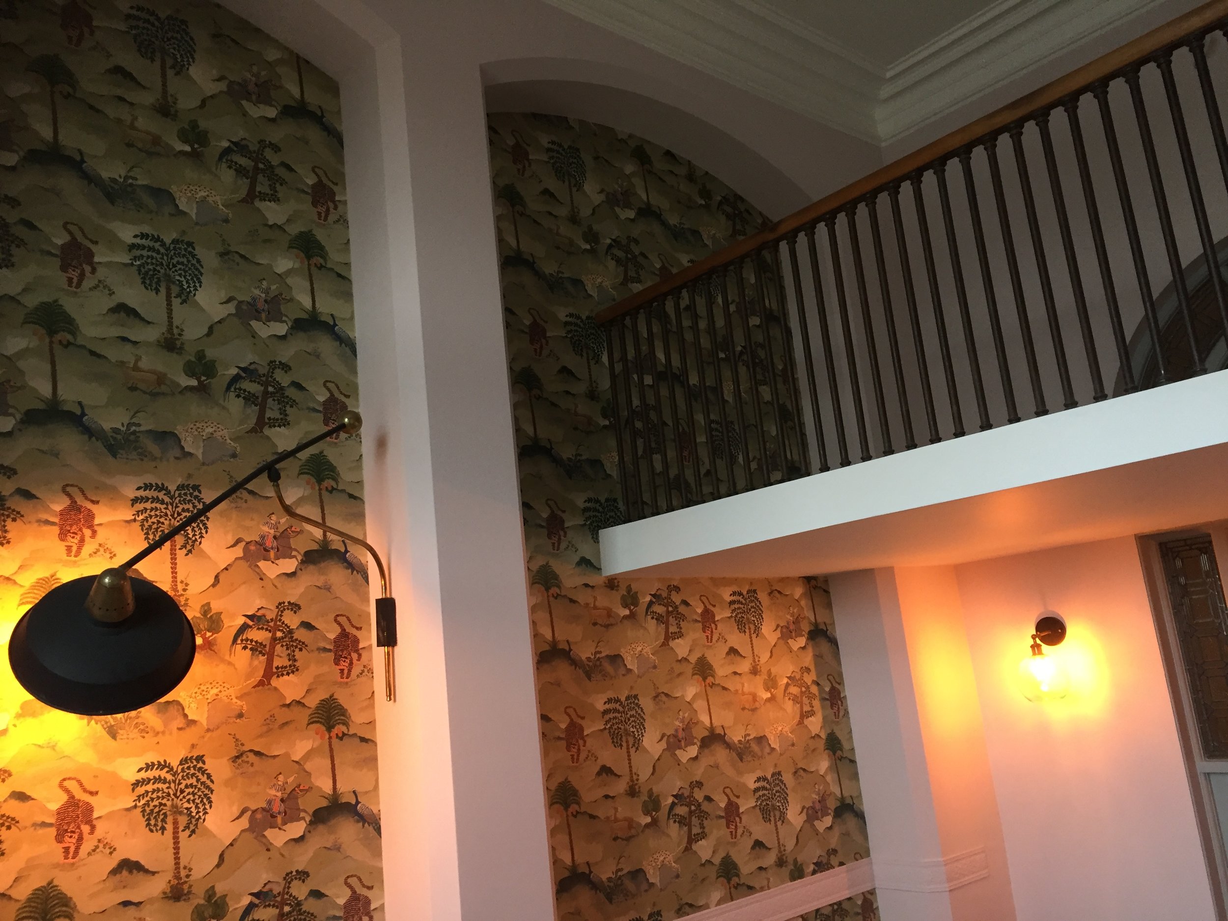 Build new mezzanine and other internal alterations.