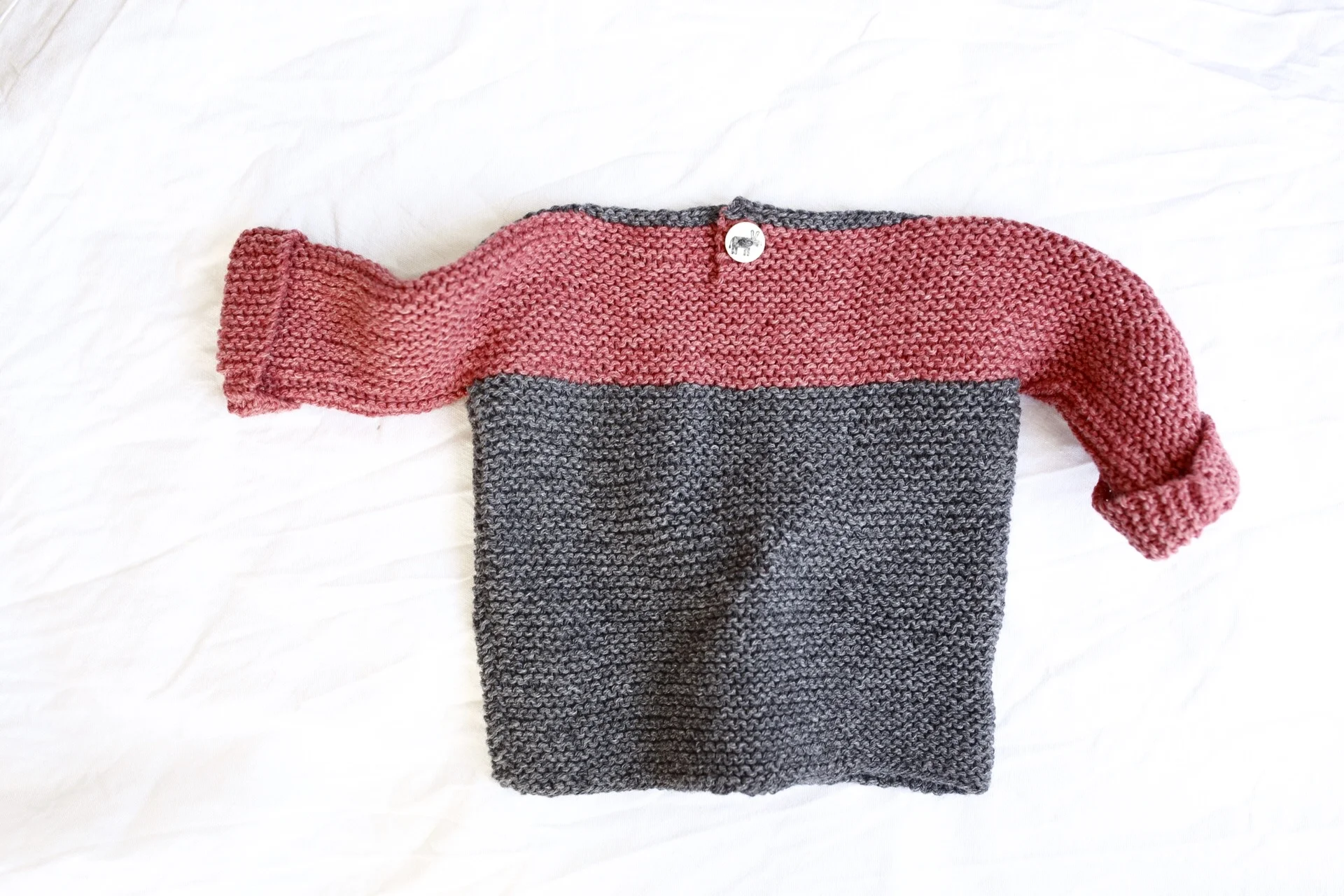 FO Log: Maracon Baby Sweater (2018 FO 