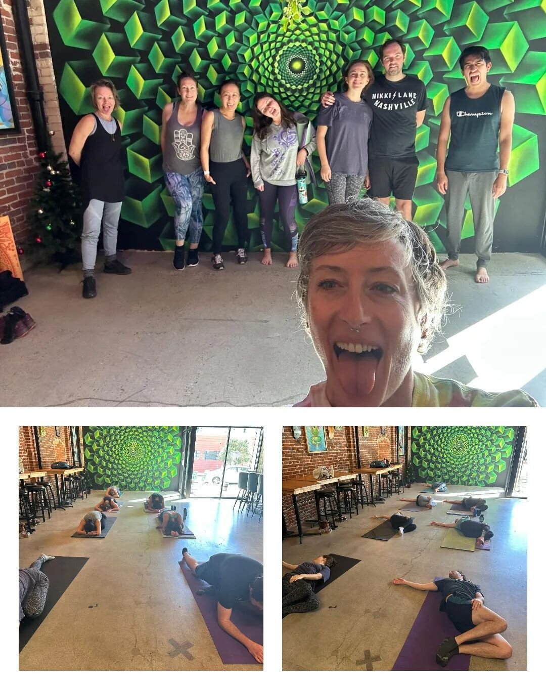 This was our first Yoga For Runners class of 2023. We'll go again in February and March so don't fret about missing out.

This Saturday is Heavy Metal Yoga.

The link is in bio.
