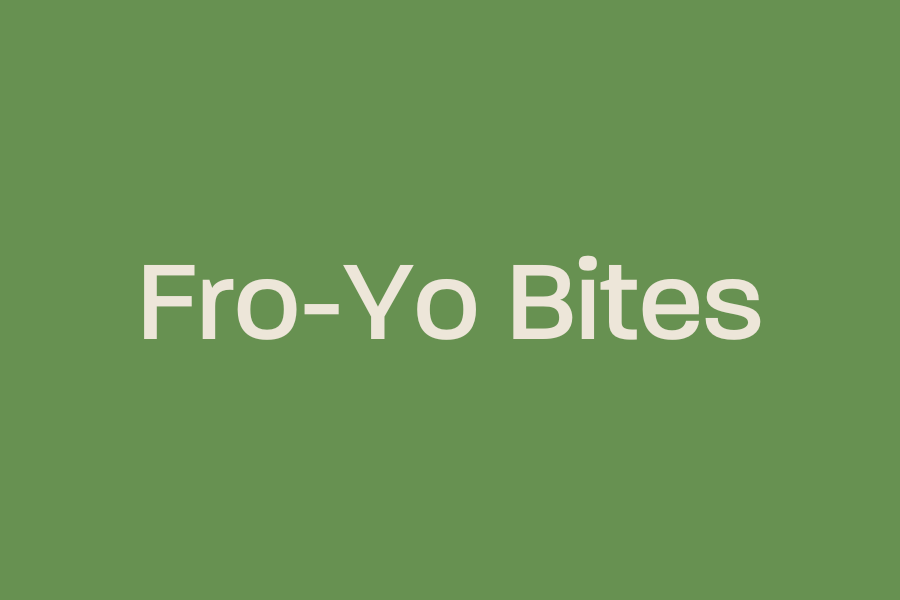Fro-Yo Bites