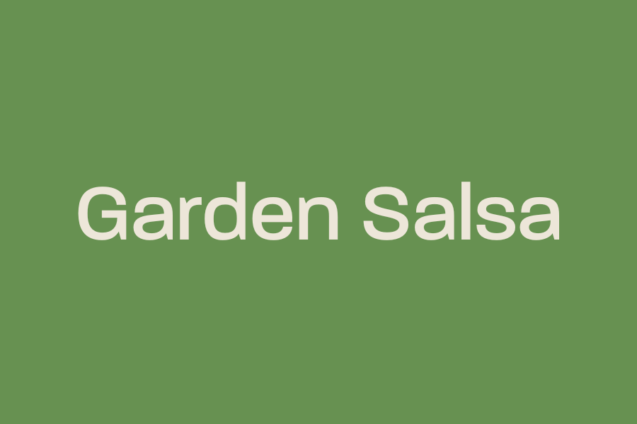 Garden Salsa