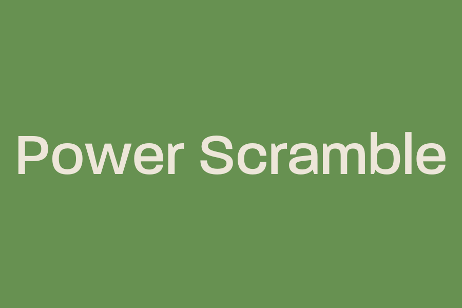 Power Scramble