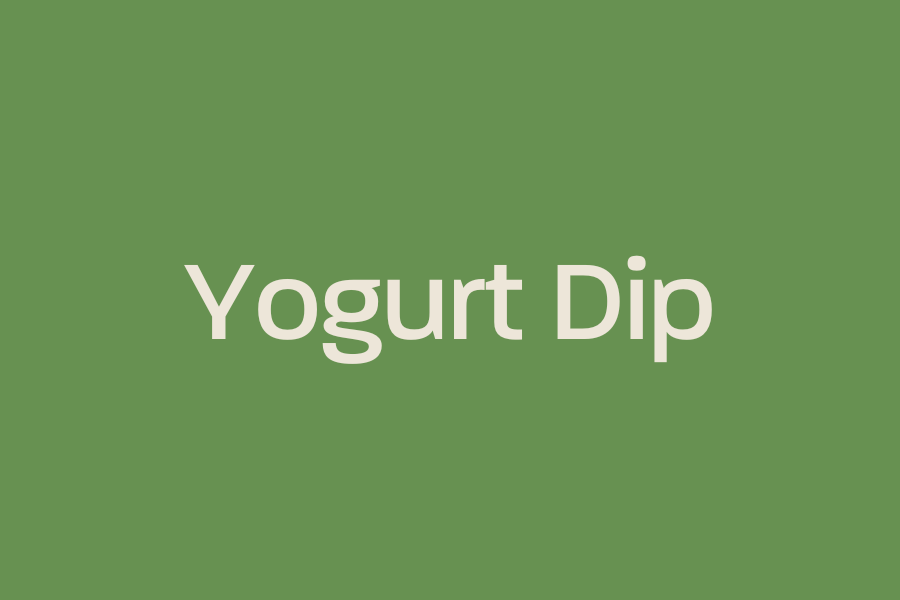 Yogurt Dip