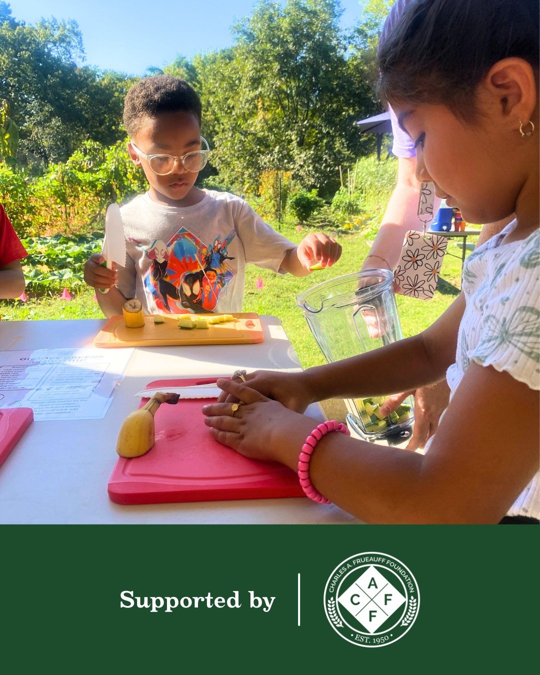 We&rsquo;re incredibly grateful to the Charles A. Frueauff Foundation for their generous support of our programs in Central Arkansas! 💚 

Their contribution is helping students grow in confidence, knowledge, and healthy habits through hands-on exper