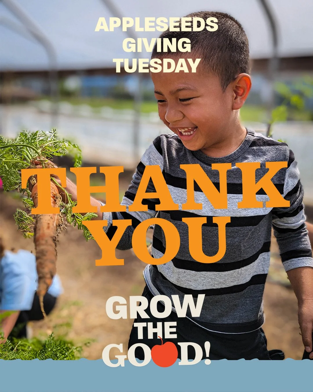 This Thanksgiving, we&rsquo;re grateful for YOU. 💚

Because of your support, kids across Northwest Arkansas are discovering that fresh food actually tastes amazing!

Thank you for helping us grow laughter, learning, and healthy futures.

#Thankful #