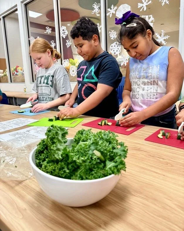 One third grade teacher recently shared:

&ldquo;My son is 15 now, and he was in a program with Apple Seeds in 3rd grade. Every spring and summer we go to the farmers market, pick up kale, and make kale chips. Every Saturday. He loves them.&rdquo; 💚