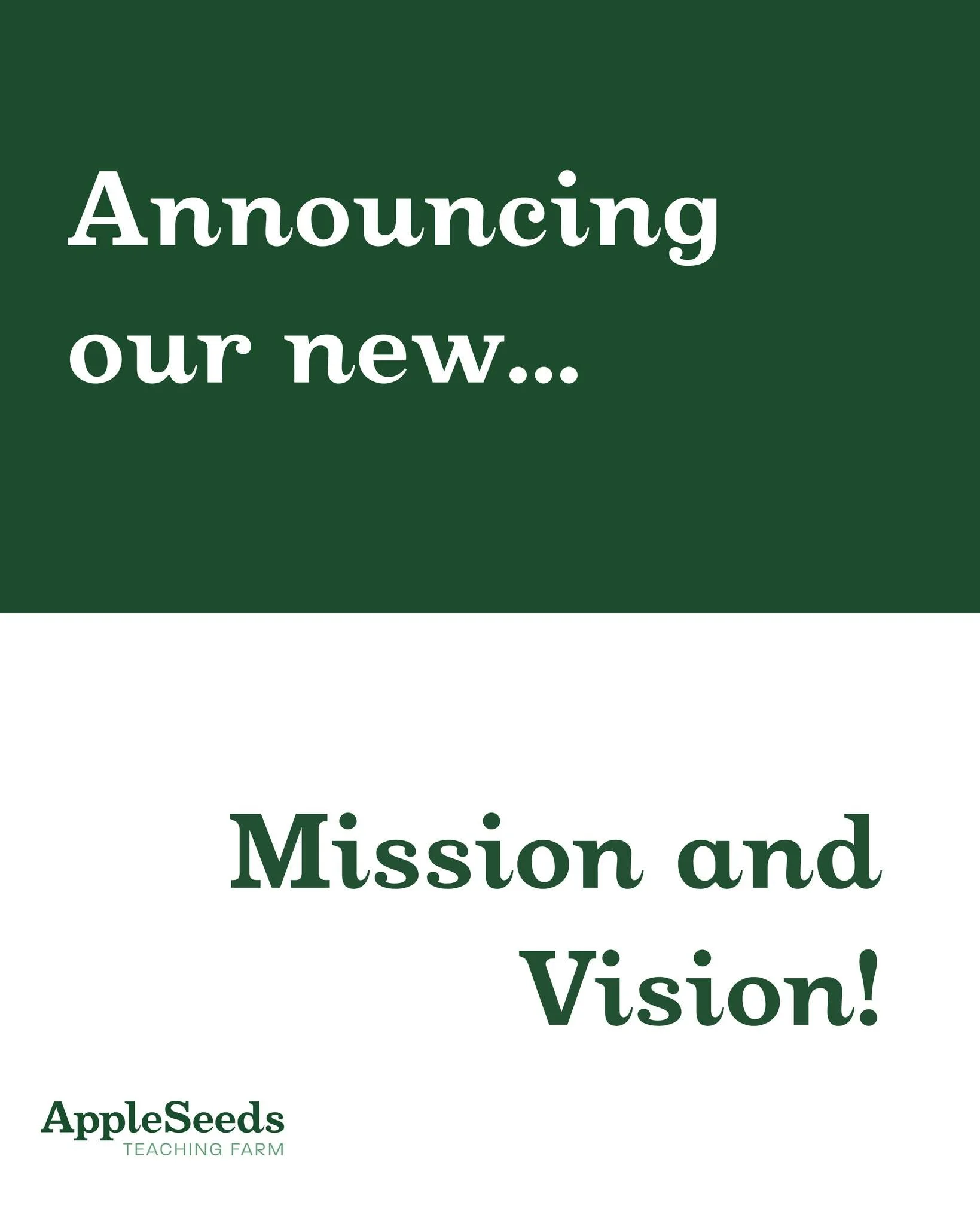 After a deep review of our strategic plan, we have refined our mission and vision to better align with our work. At the core of our work is our programs, to get kids to choose fresh fruits and vegetables to improve long-term health.

🌱 Our Mission: 