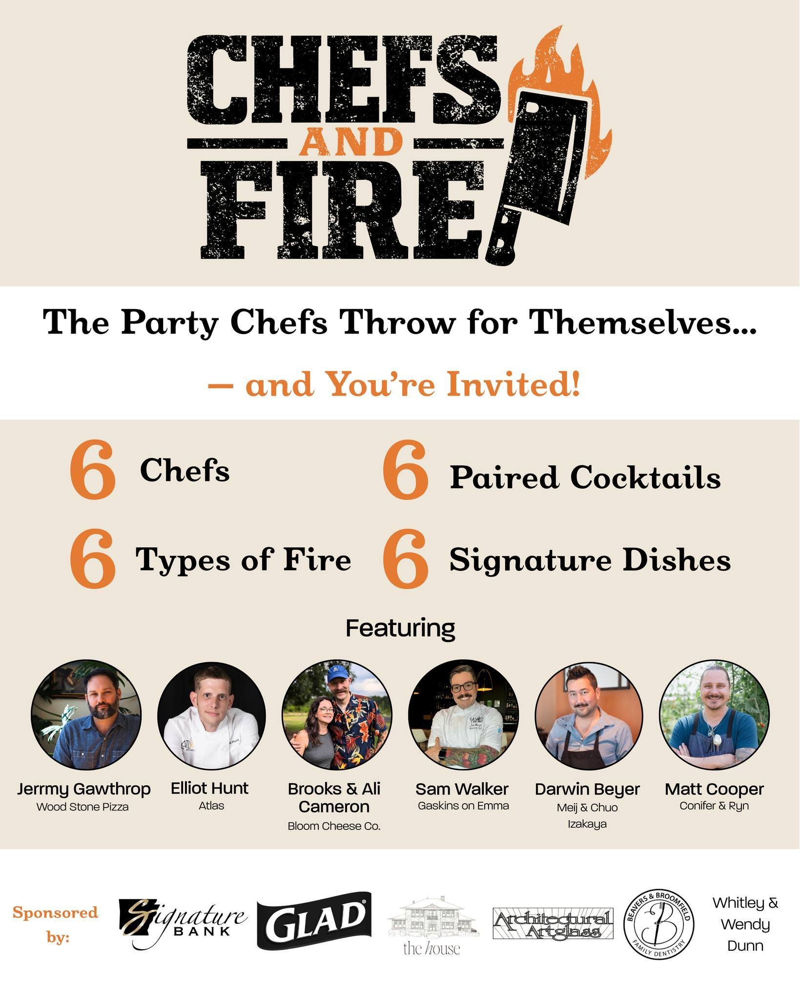 🔥 Just a few days until Chefs &amp; Fire! 🔥

Have you secured your tickets yet? If you need another reason to attend there will be exciting raffle items up for grabs, too! You might go home with an incredible LUX Grill for your own backyard or a pa