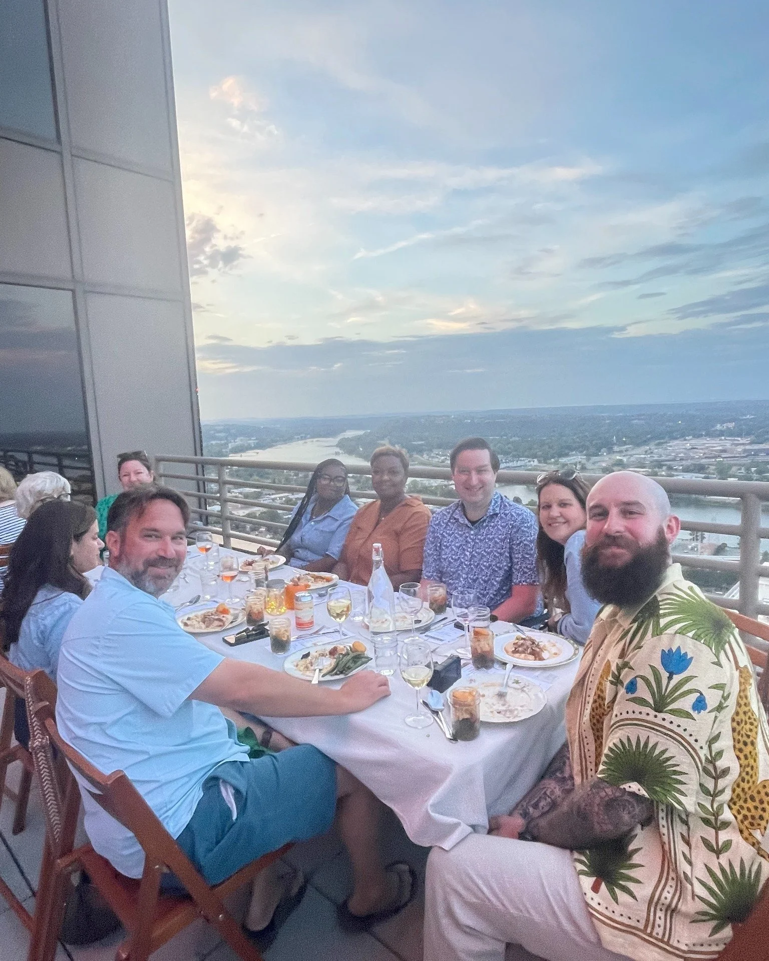 What a night around the table! ✨🍽️

Our September Central Arkansas Kitchen Table Dinner brought together incredible food, breathtaking views, and the warmth of community high above Little Rock at Simmons Tower.

A huge thank you to Devin, David Jr. 