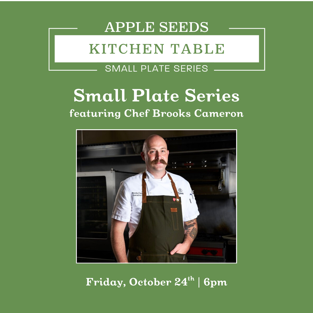 10.24.2025 Small Plate Series with Chef Brooks Cameron: A Latin-Indian Cuisine Night