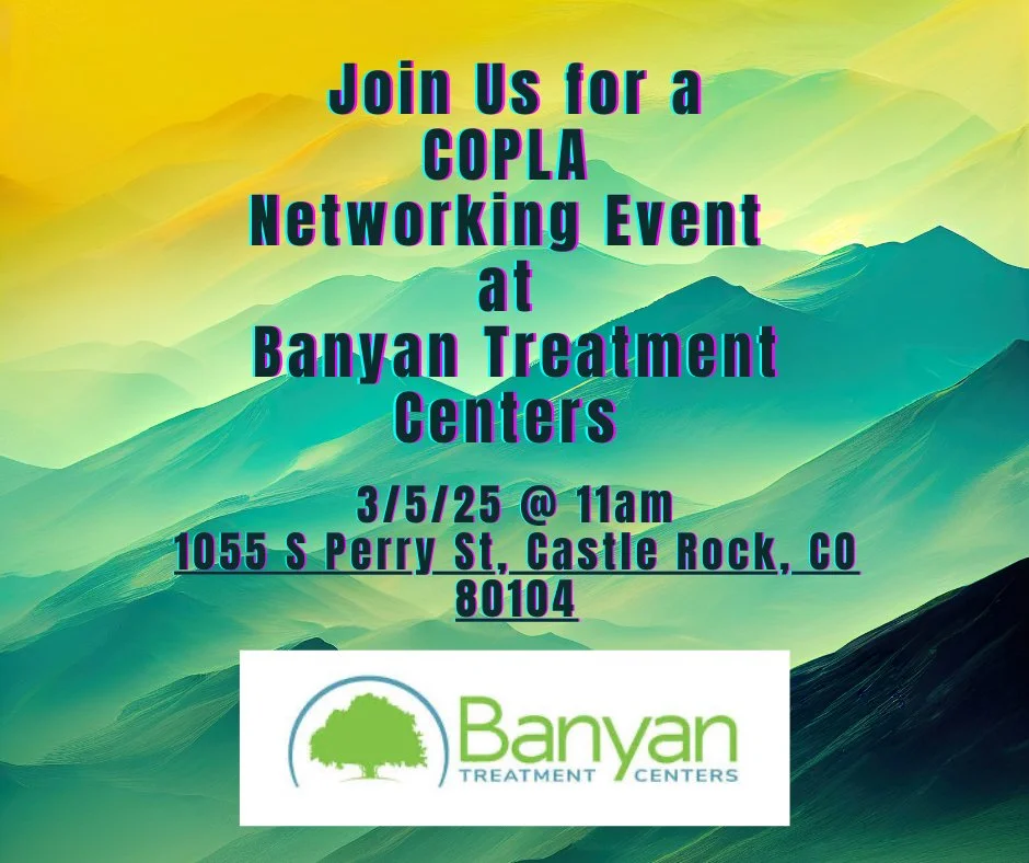 March CO-PLA: Come Network at Banyan Castle Rock!