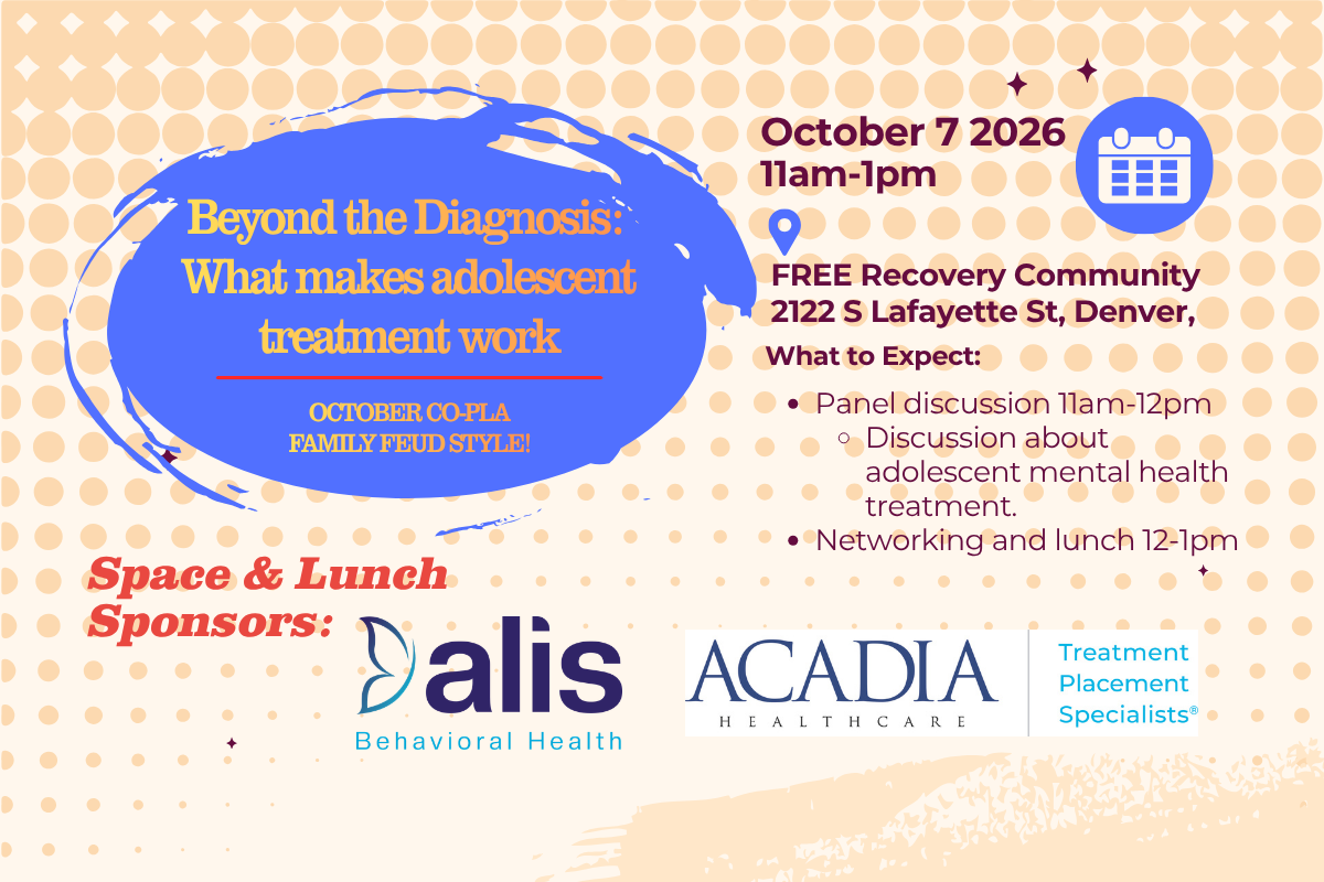 October CO-PLA | Beyond the Diagnosis: What makes adolescent treatment work