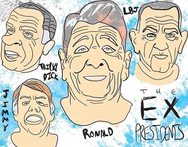 The Ex-Presidents, (bonus if you can guess what movie!)
.
.
.
.
.
.
.
#theexpresidents #surfsup #movie #fanposter #edit #original #graphic #art #illustration #design #postee #90s #aesthetic #waves #surf