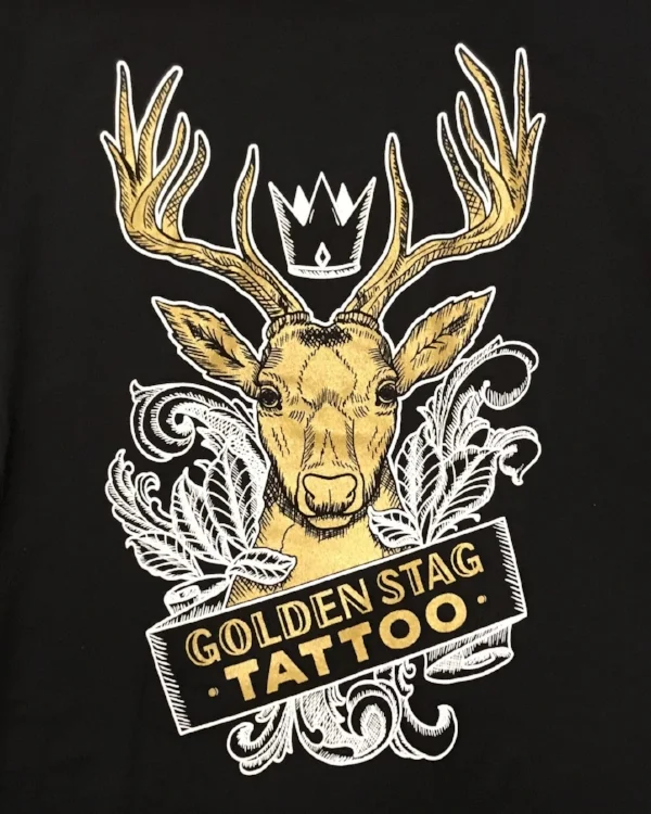 Golden Stag Tattoo SHIRT