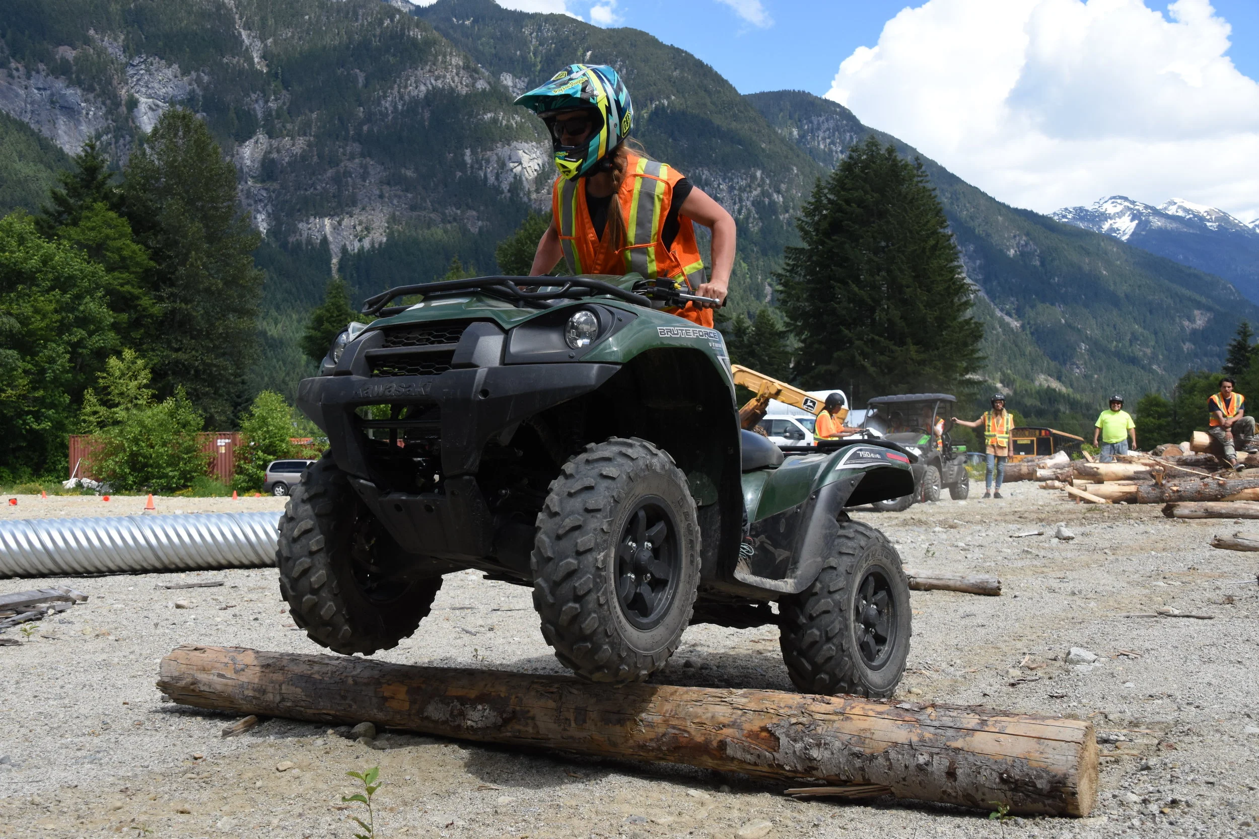 Stillwater forestry students will complete their ATV/UTV Safe Operator certificate during our programs.