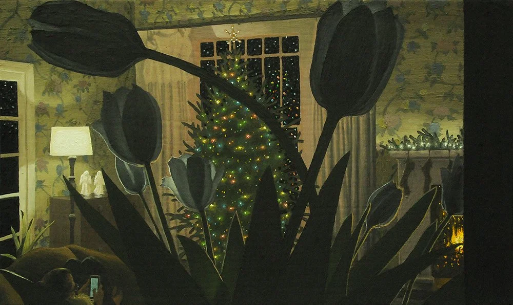 Composition 329
 

 oil on panel     6" x 10" 