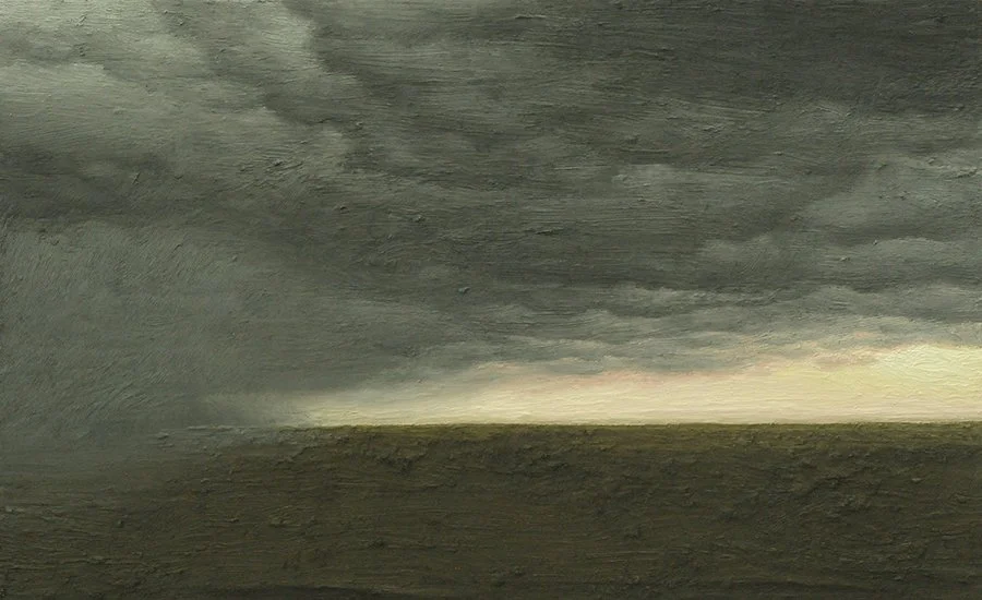 Composition 337
 

 oil on panel     6" x 10" 