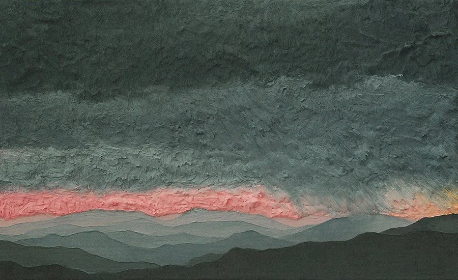 Composition 335
 

 oil on panel     6" x 10" 