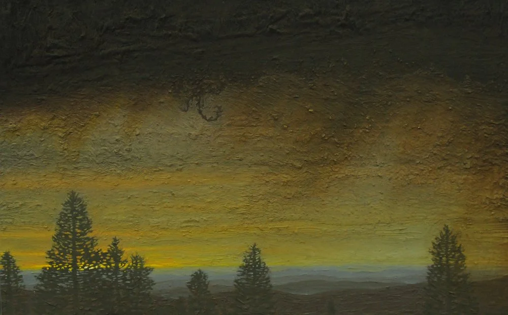 Composition 361
 oil on panel     6” x 10” 
