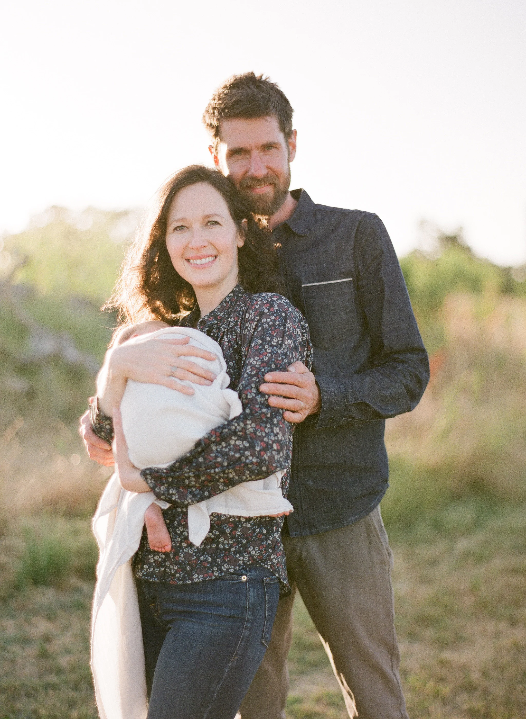 Anne, Shane & their new little one, Freddie