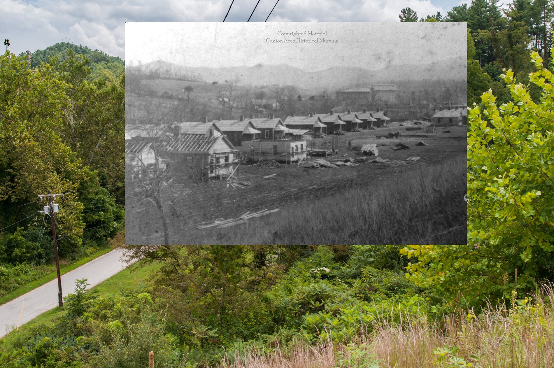 Fibreville 1905 and today.jpg