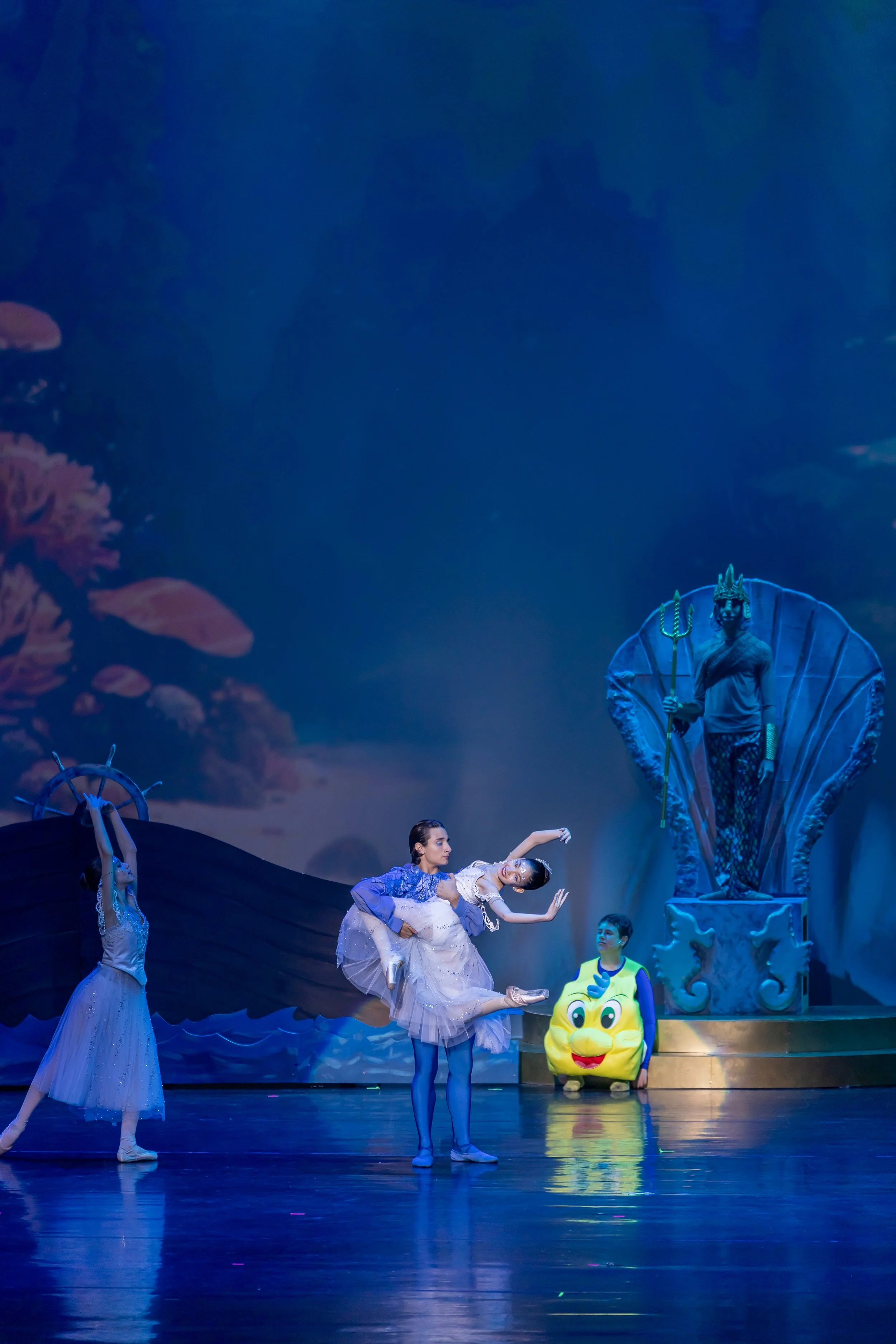 A close-up look at the intricate, custom-designed costumes created for the 2025 season.