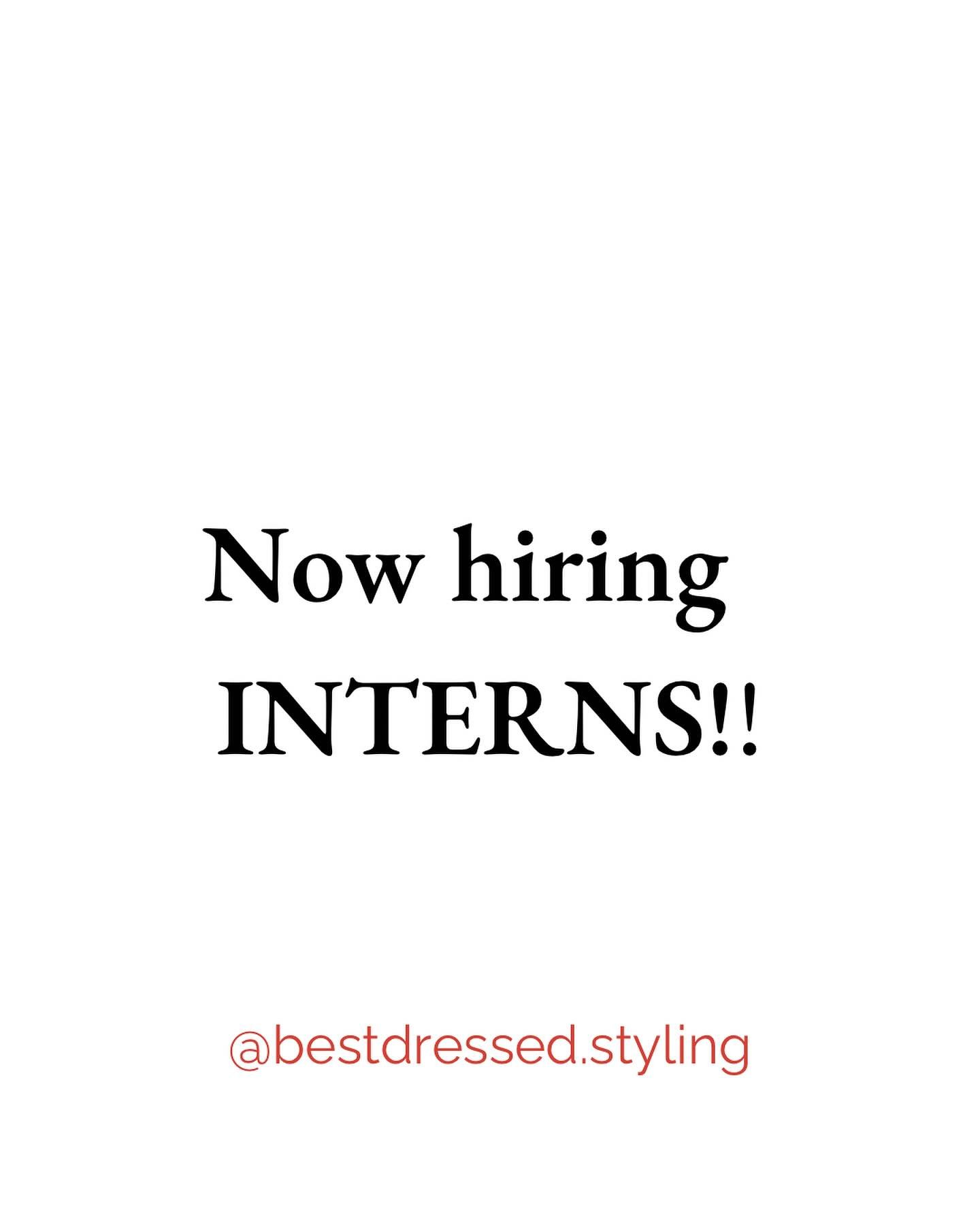 Hi! I&rsquo;d love to meet you! Email me your resume + social handles with the email subject &ldquo;Internship Application.&rdquo; #allbodiesaregoodbodies #accessibilityforall #genderaffirming #nowhiring #sustainablefashion #styleforall