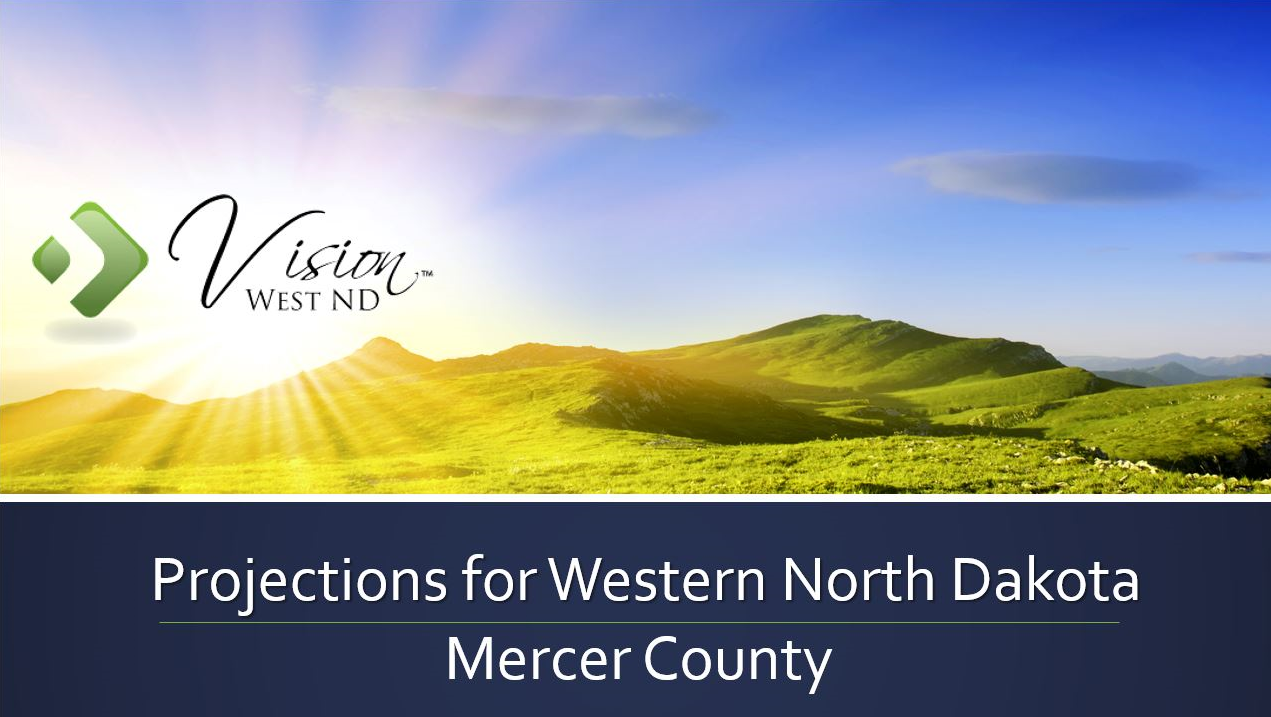 Mercer County: Projections for Western North Dakota