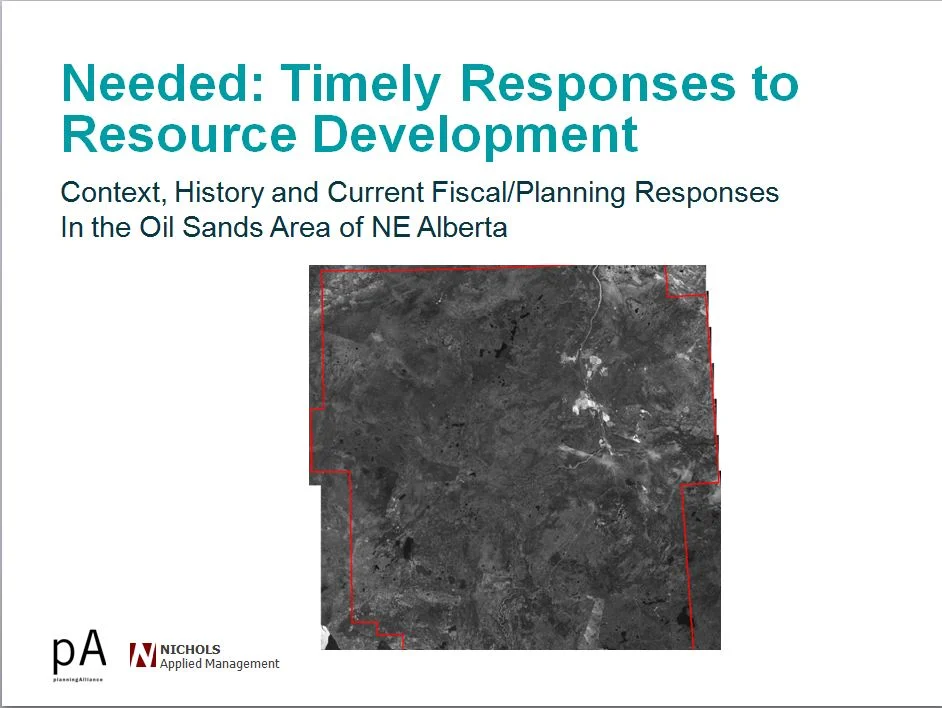 Responding to Resource Development