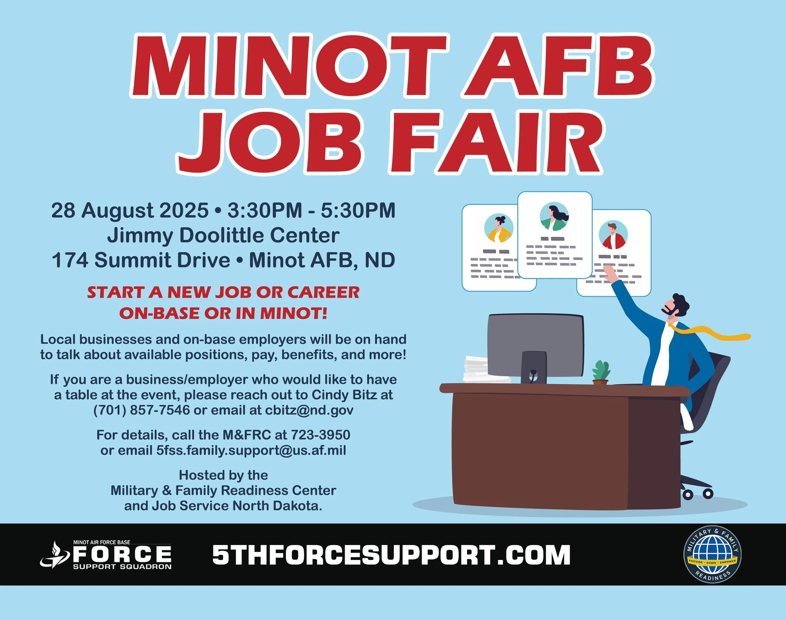 Minot AFB Job Fair