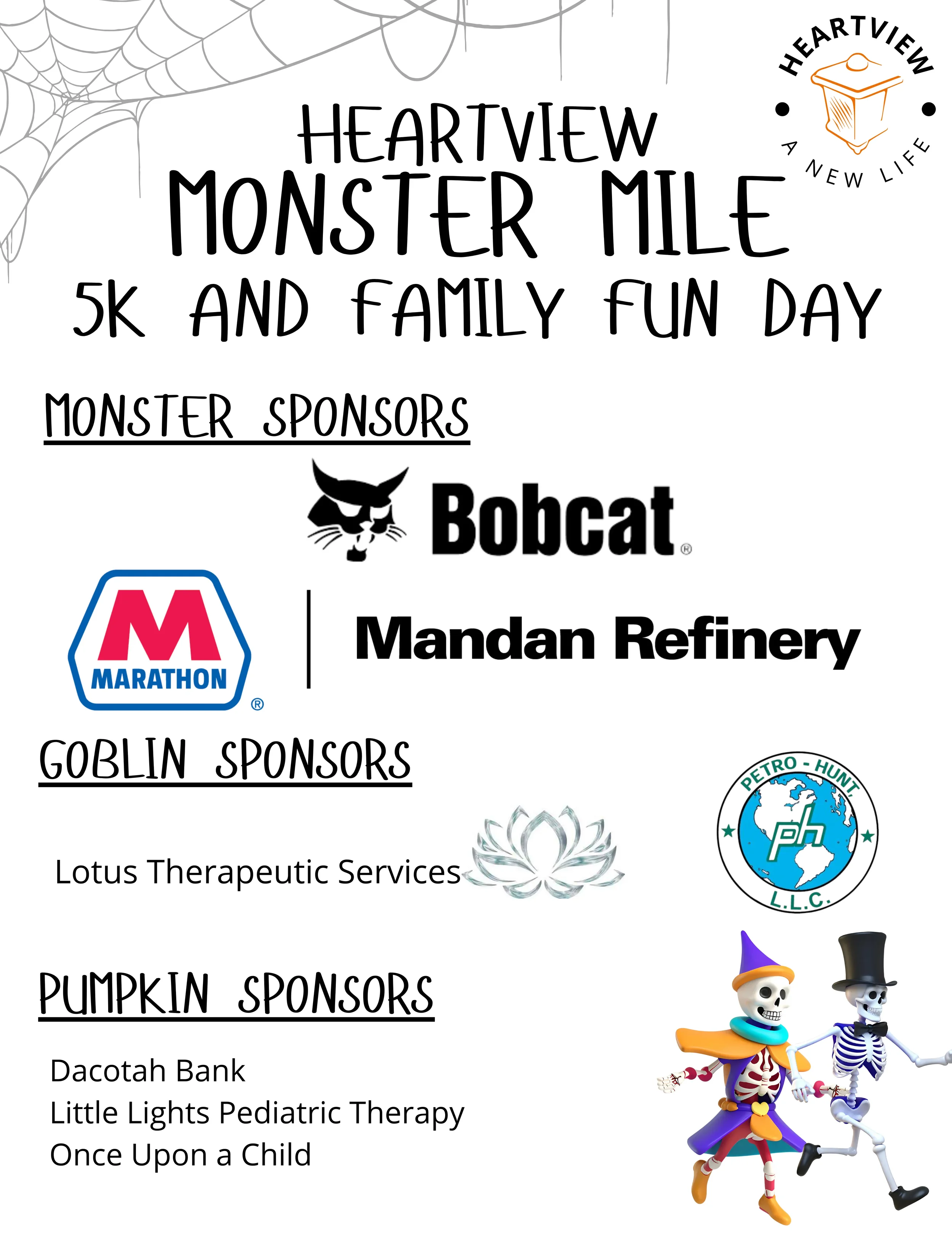 Heartview Monster Mile 5K and Family Fun Day