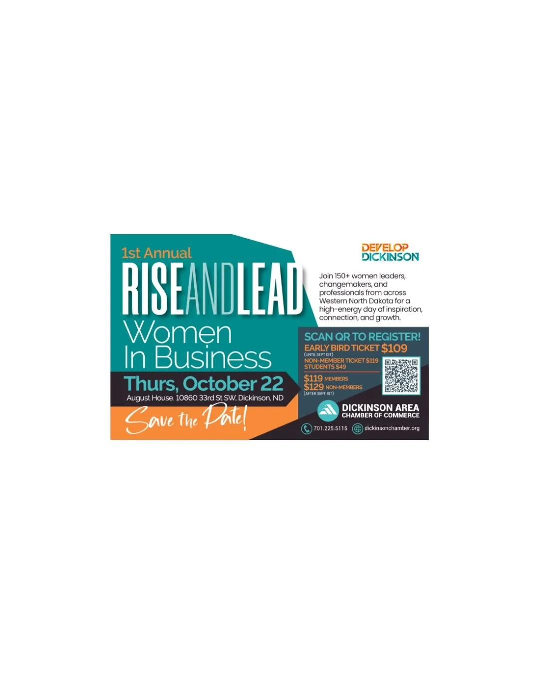 RISE and LEAD Women in Business - 1st Annual