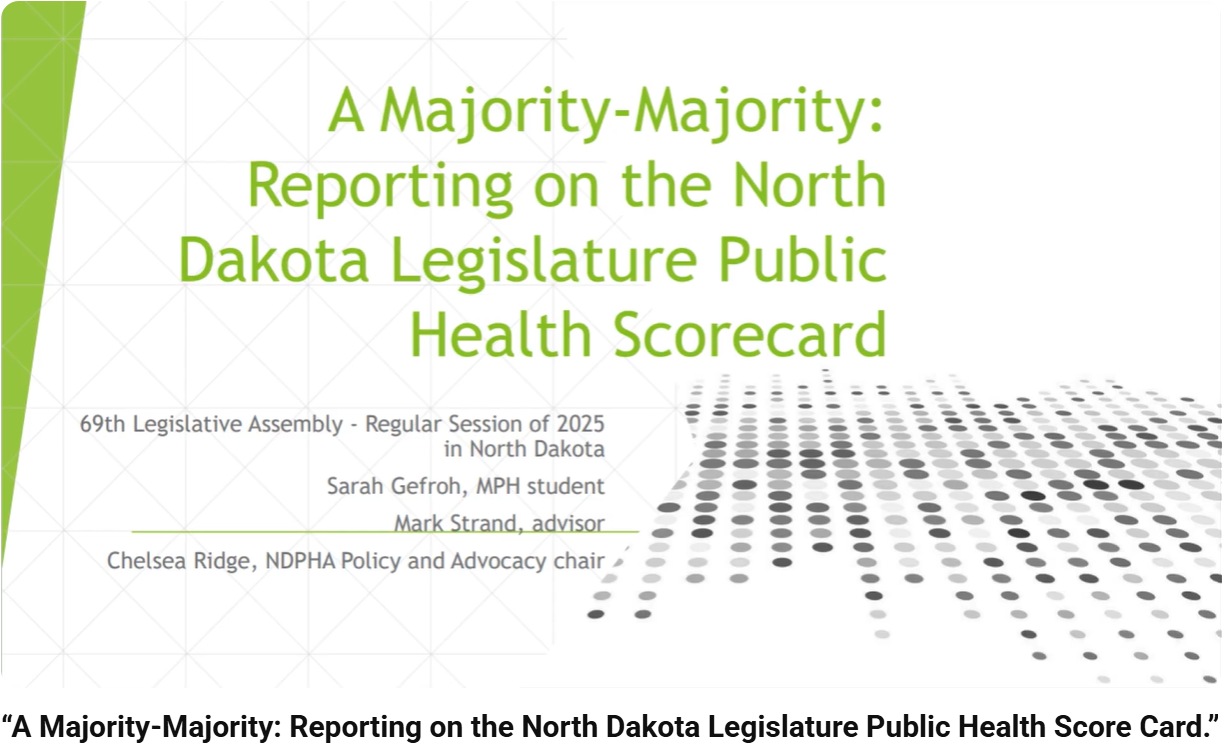 Image of the opening presentation slide with title and description