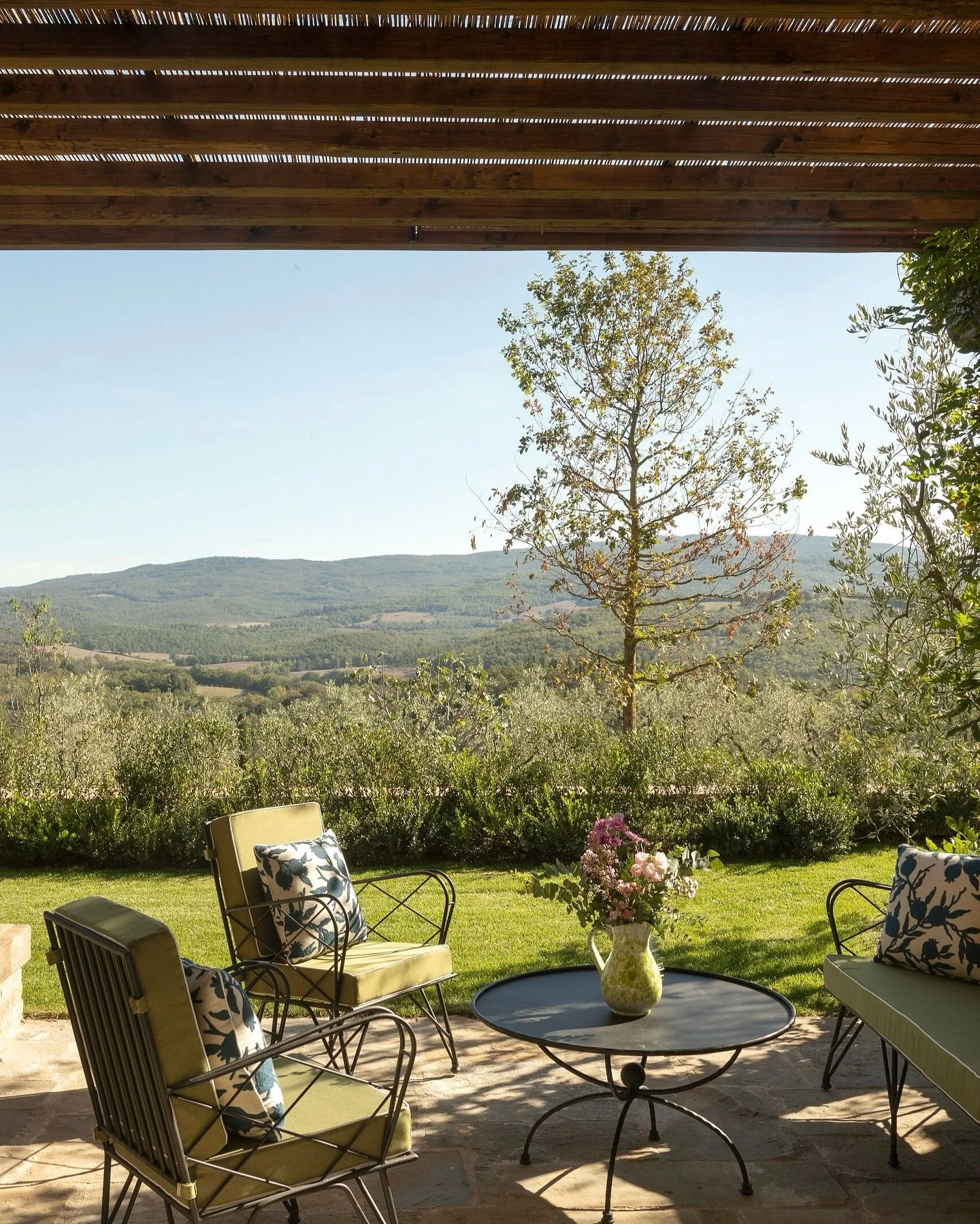 September under the Tuscan sun &mdash; the perfect time to slow down, sip wine, and experience the charm of Castello di Casole. This beautifully restored medieval estate, rooted in over 5,000 years of history, sits amid golden vineyards and ancient o