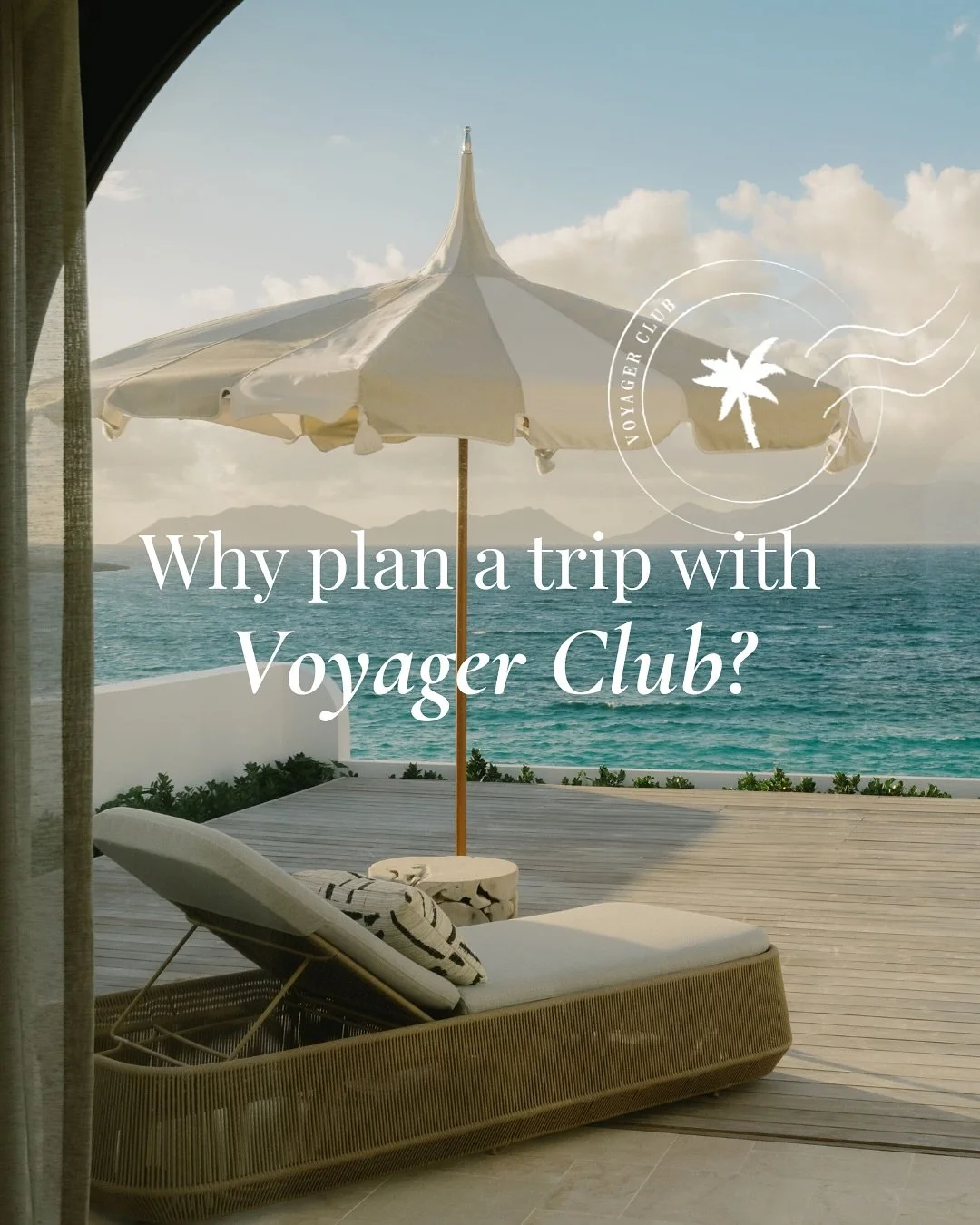 At Voyager Club, we deliver ultra-curated travel experiences with a hyper-personal touch. We design purposeful journeys whether hotels or private villas with immersive bespoke itineraries, taking care of every detail &mdash; from planning your dream 
