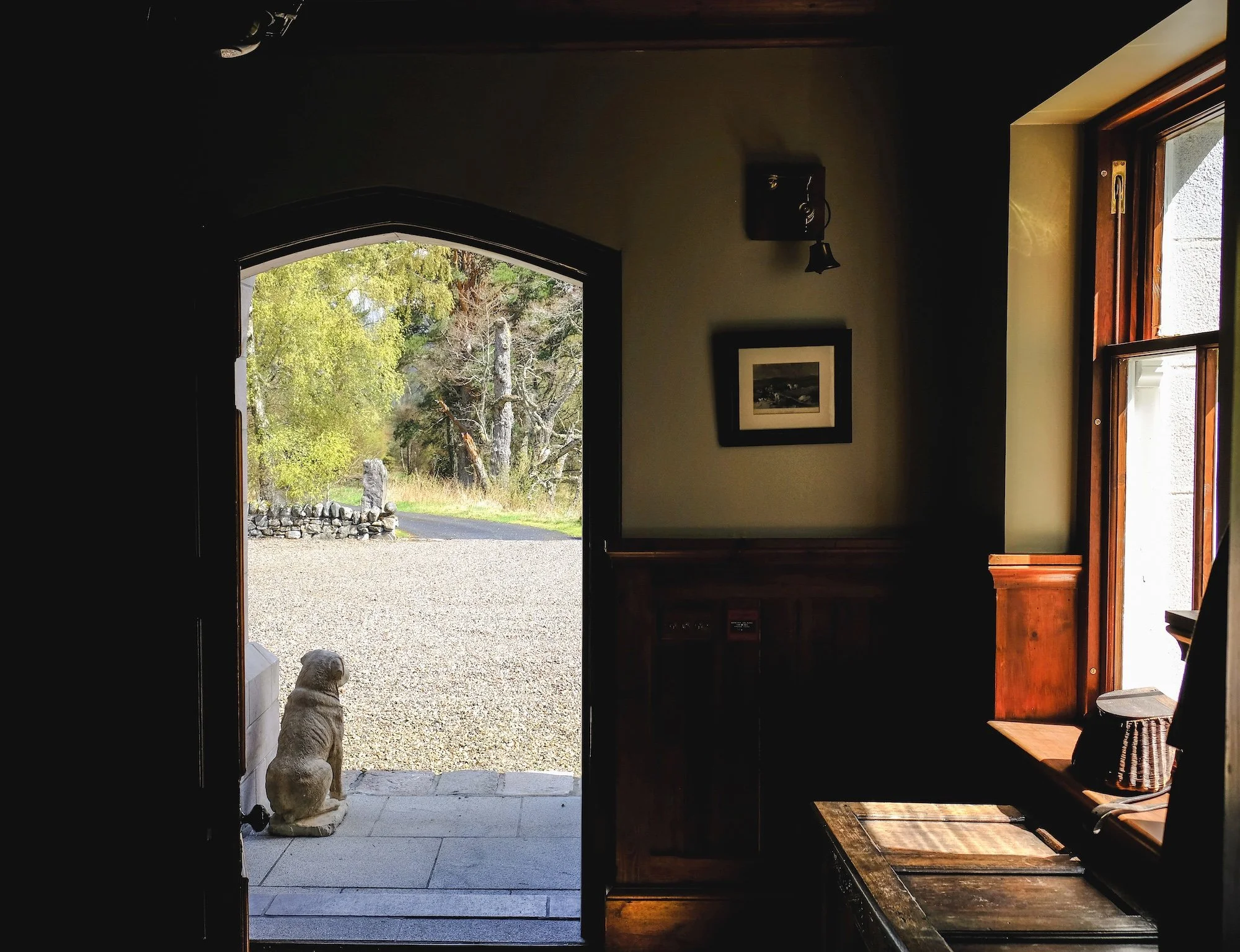 Nadine Malcolm Glenfeshie Lodge Entrance Spring.jpg