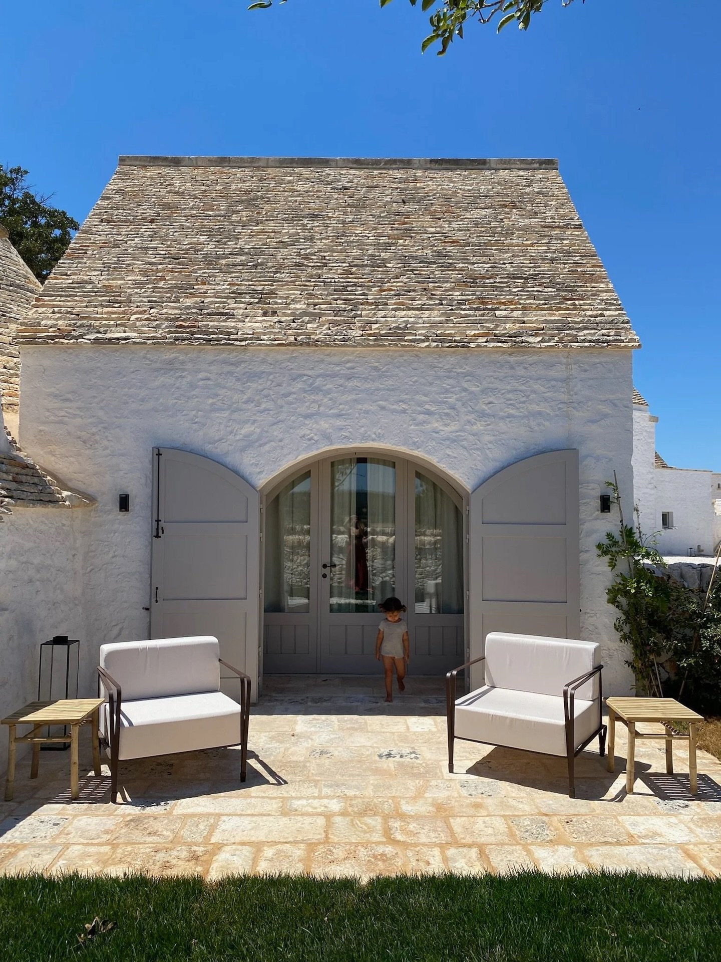 THE MOST STYLISH VILLA IN PUGLIA FOR YOUR NEXT FAMILY VACATION...

Our restored 10-bedroom farmhouse, dating back over 350 years, is nestled in the heart of the Puglian countryside.Surrounded by&nbsp;private gardens, vineyards, and woodlands, it&rsqu