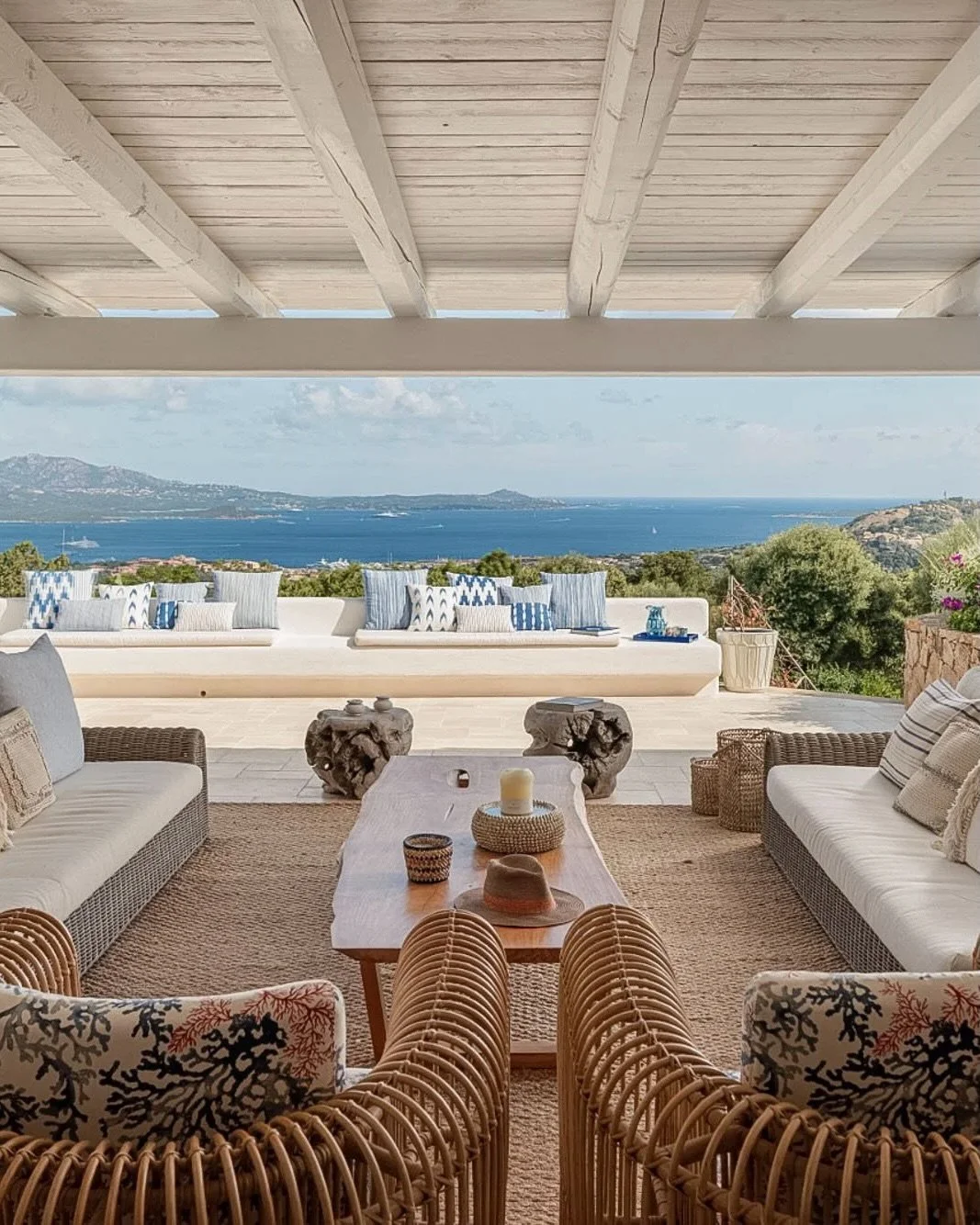 Introducing&nbsp;Villa Smeralda&nbsp;&mdash; a serene retreat set high above the Sardinian landscape, where beauty and tranquillity unfold in perfect harmony. Hidden along a winding mountain path in northern Sardinia, this private villa blends effort