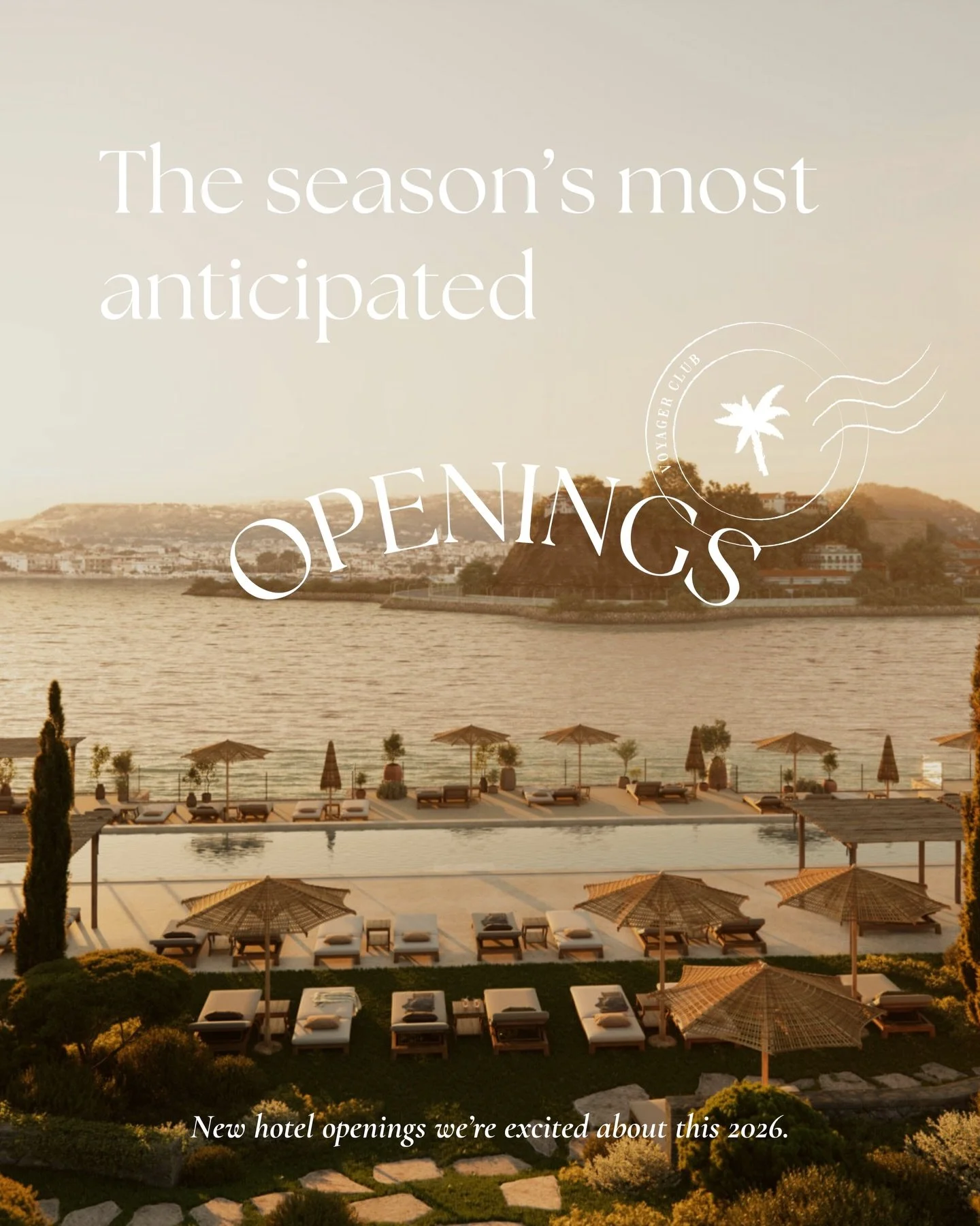 New hotel openings we&rsquo;re excited about in 2026 ✨

From private island retreats to refined city escapes,&nbsp;these are some of the openings we&rsquo;re particularly looking forward to in the year ahead:

* Fregate Island, Seychelles
* Zannier, 