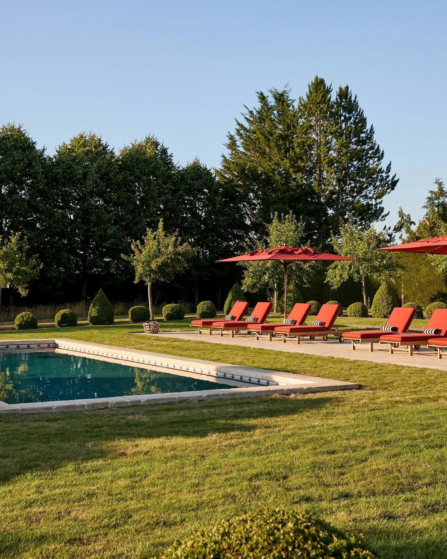 Welcome to Manoir des Lys, a unique 10 bedroom retreat in the heart of Normandy, featured in AD &amp; VOGUE - Originally commissioned in 1653 as a hunting lodge, this architectural gem blends centuries of French heritage with beautiful interiors. 🪷
