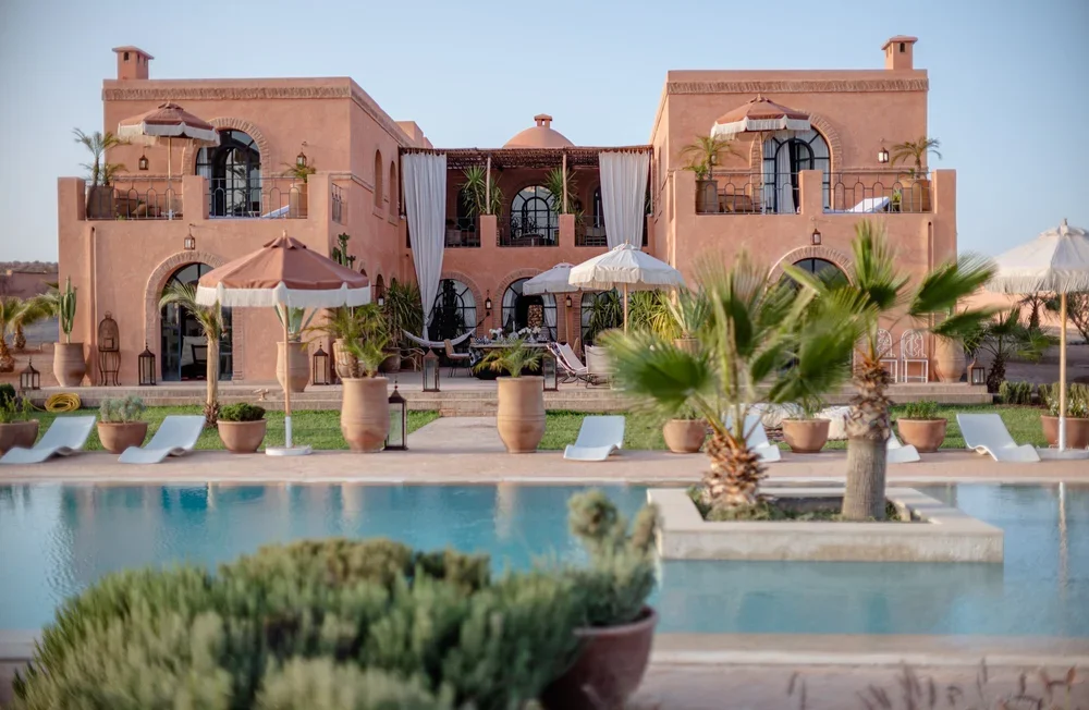luxury villa marrakech, kasbah tameslohte marrakech, private villa marrakech, marrakech luxury villa rental, marrakech villa with pool, voyager club