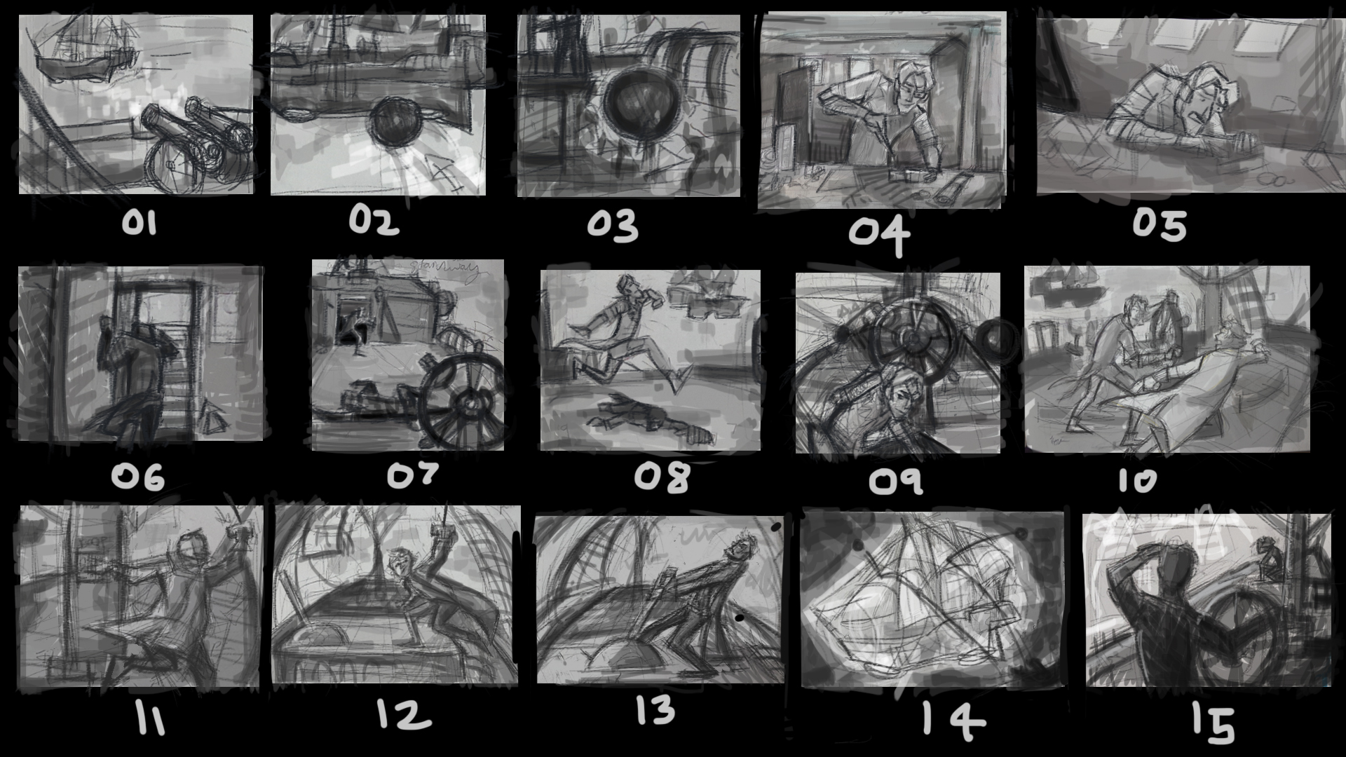 Animated Short Storyboards