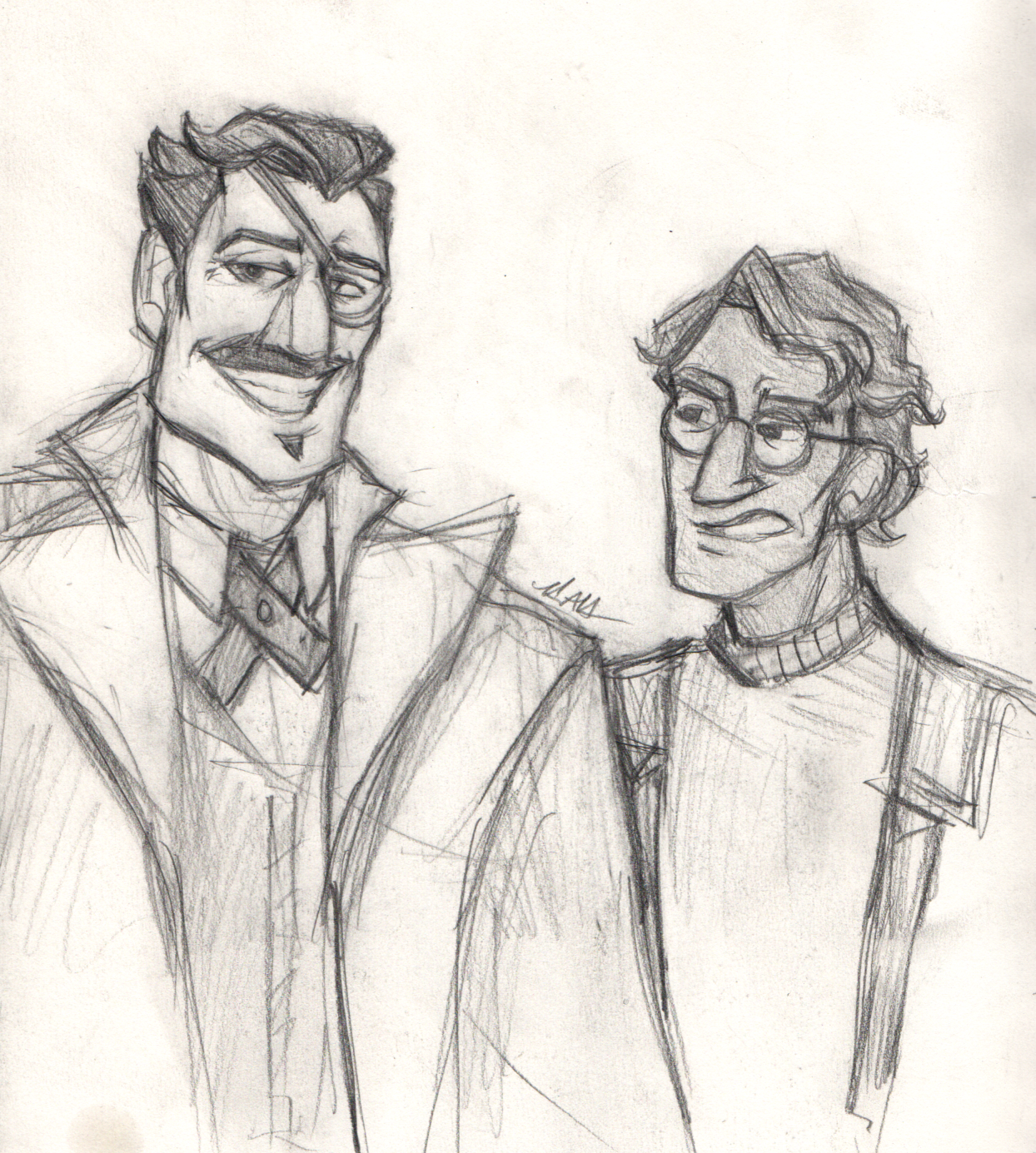 Taragon and Fenugreek Sketchbook page