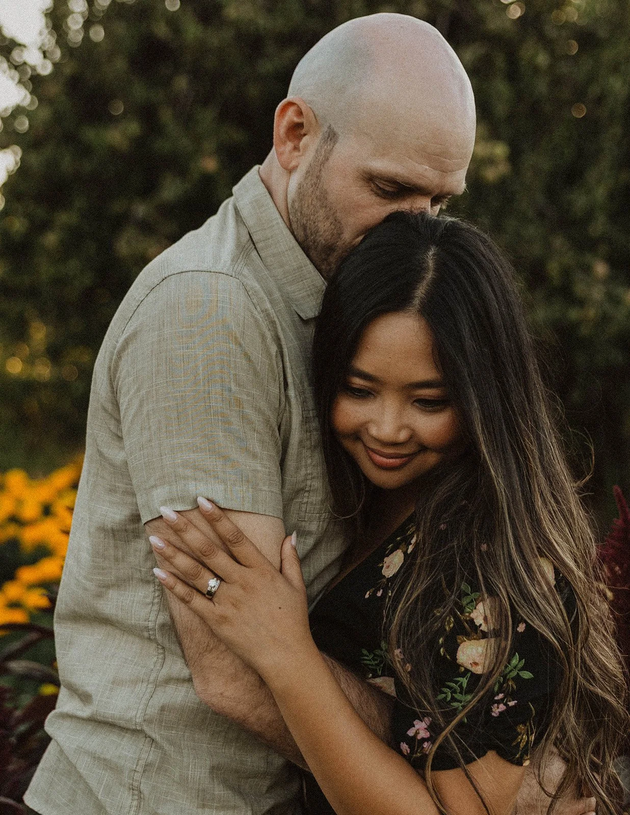 Dreamy Mt Hood Engagement Session at Pear Bloom Farms All to Ourselves