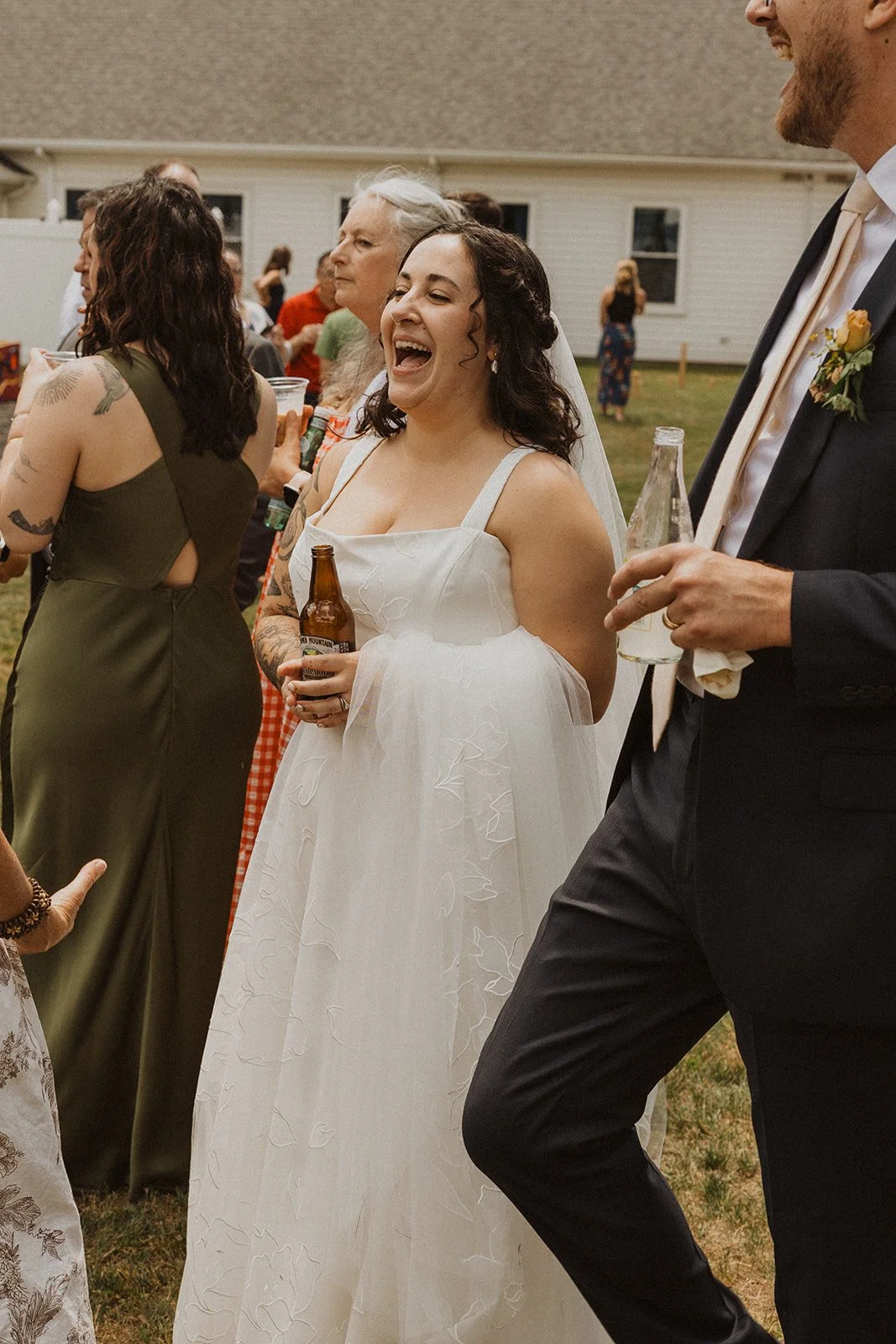 Candid photos of friends are among the 2027 wedding trends I keep seeing